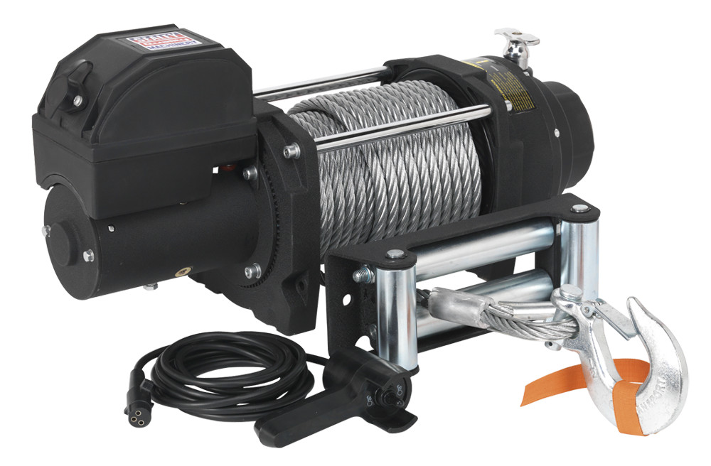 Sealey RW8180 Recovery Winch 8180kg (18000lb)Line Pull 12V Industrial