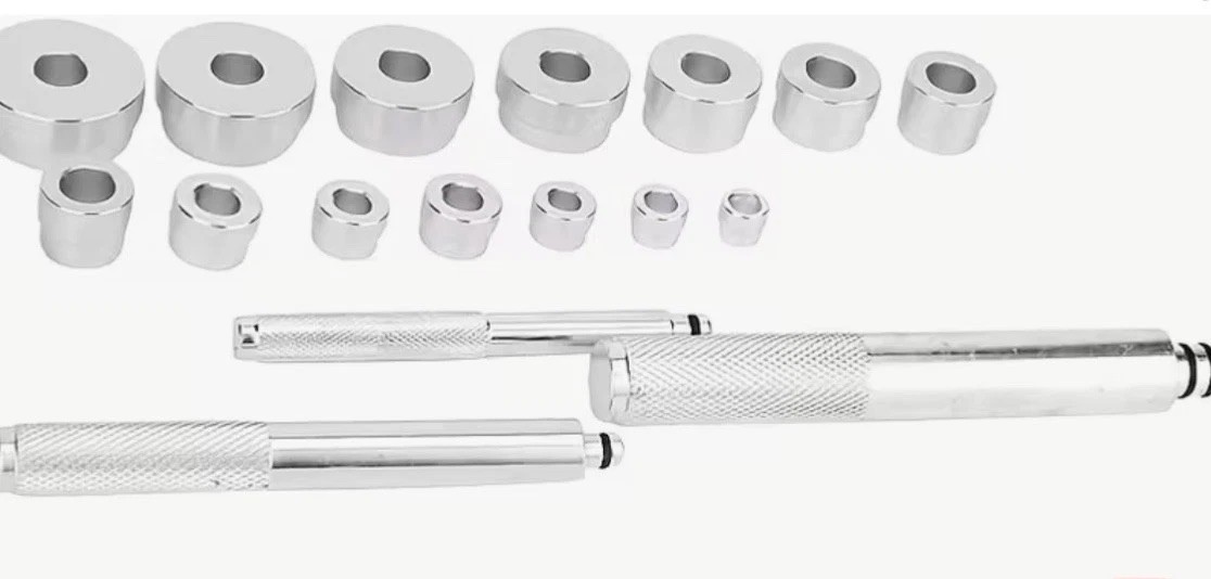 Bearing Press Kit Bushing Bearing Seal Driver & Removal Tool Set 17 Pcs and Case