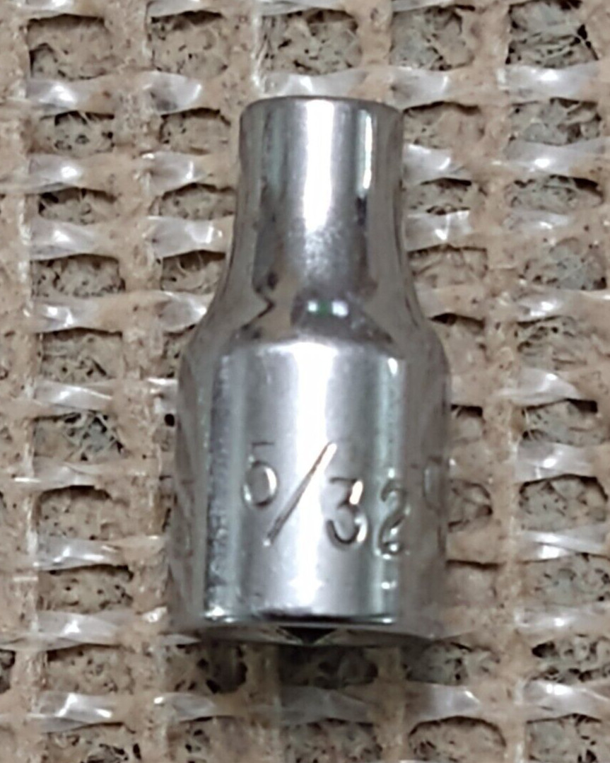 CRAFTSMAN TOOLS USA V43481, 1/4″ Drive, 5/32″ Socket, Shallow, 6 Point.
