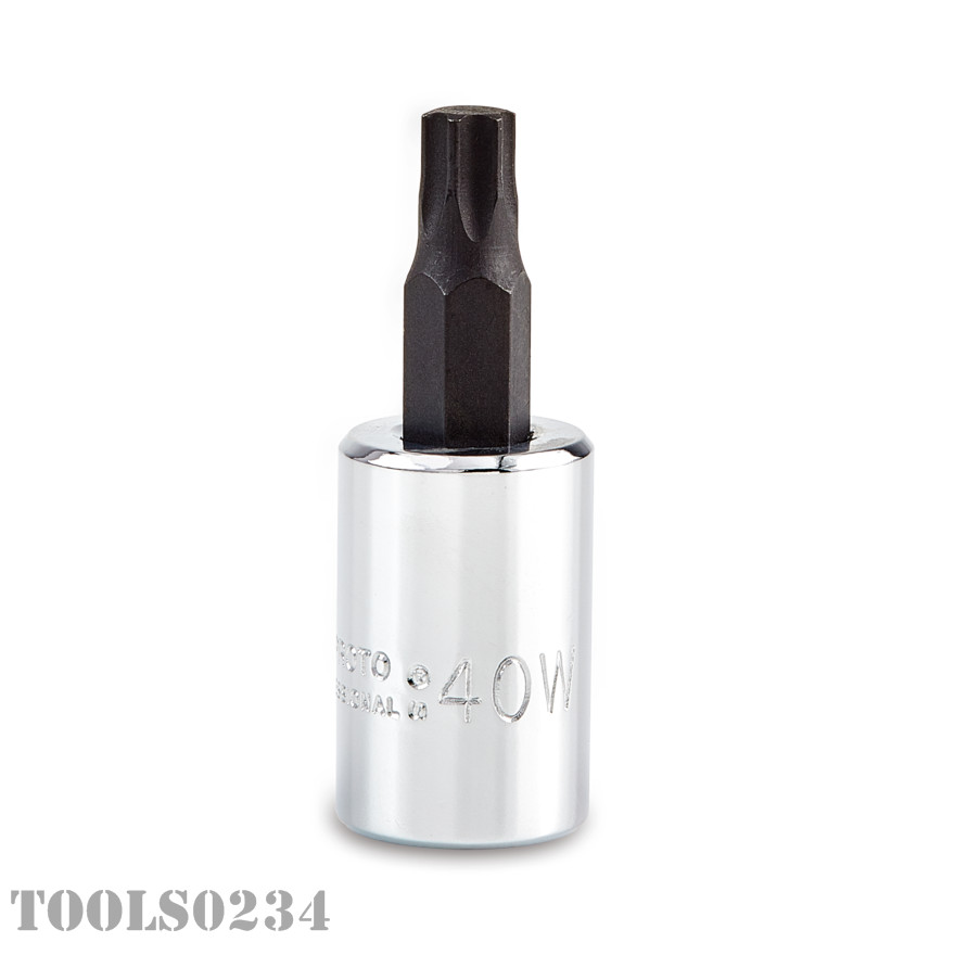 J5239C 3/8″ Drive TORX Proto 8 Piece Bit Socket Set w/Holder T15 – T50