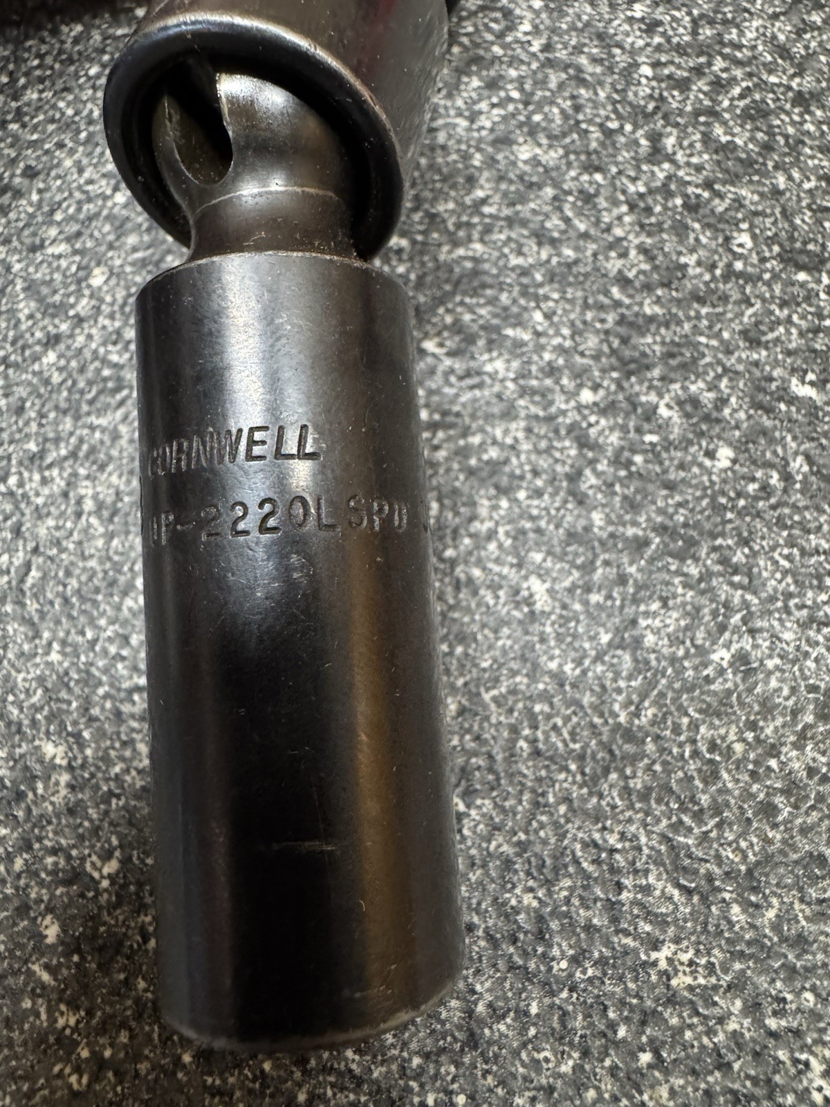 Cornwell UP2220L 3/8″ Drive 5/8″ Deep 6 Point Swivel Impact Socket USA