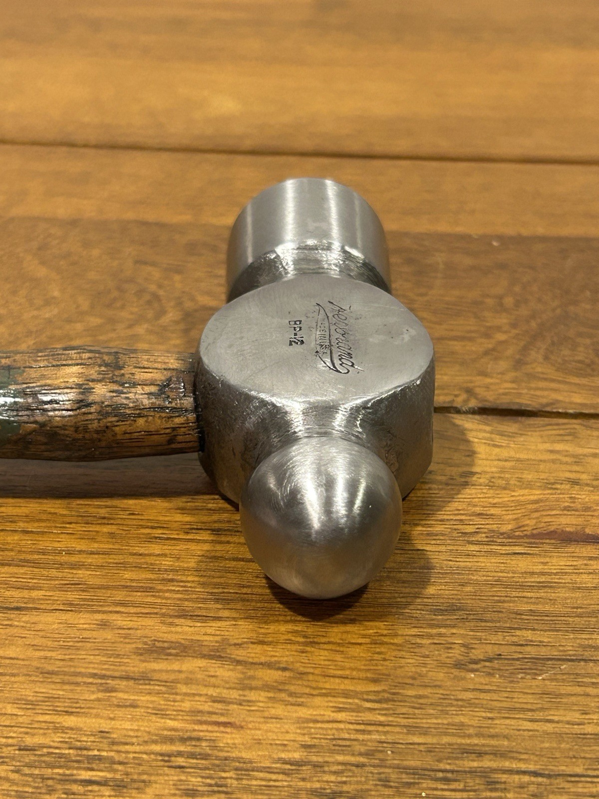 Vintage Herbrand 7” Adjustable Auto Pipe Monkey Wrench & Ball Peen Pein Hammer