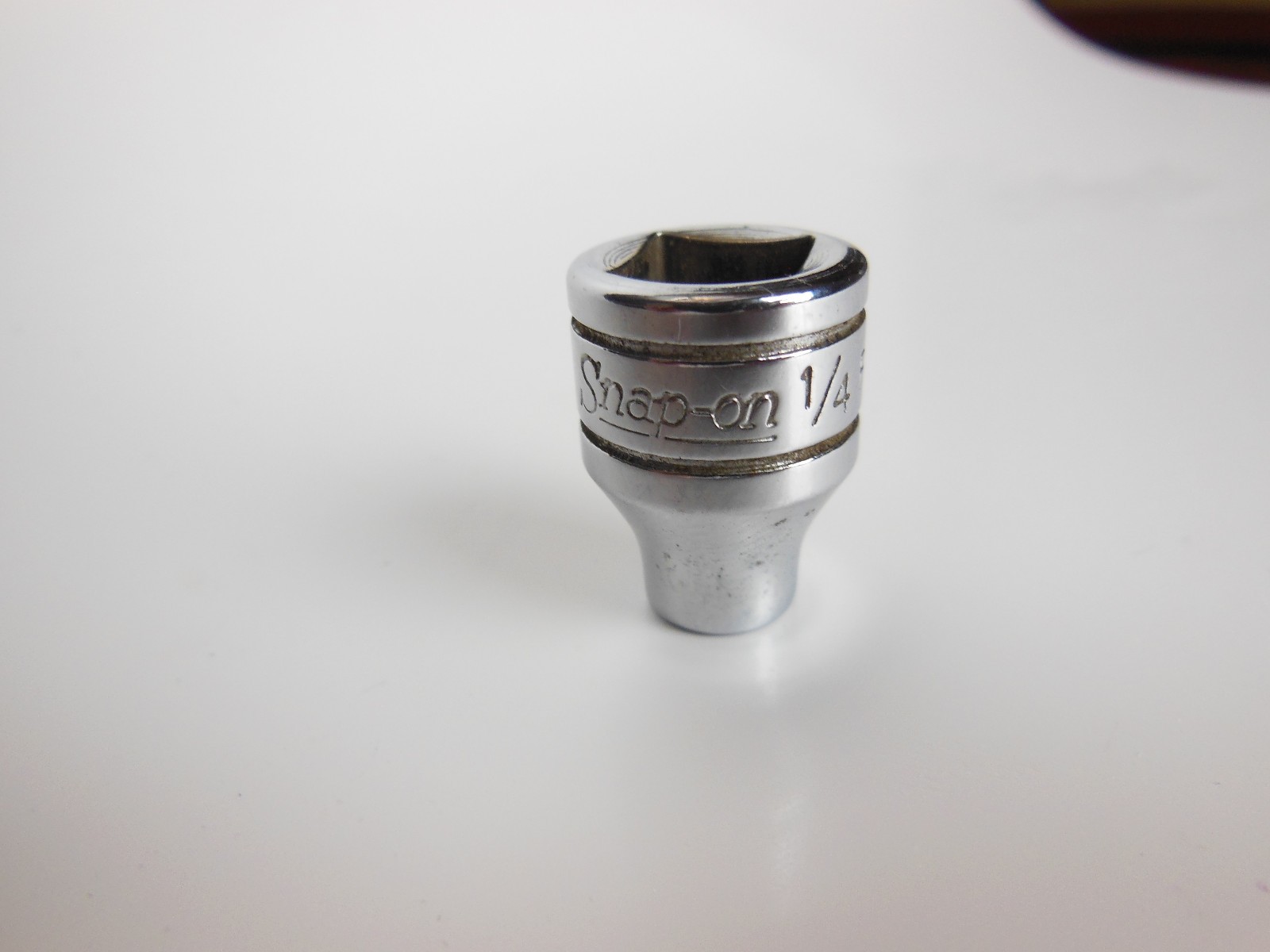 Snapo-on F081 , 3/8 Inch Drive, 1/4″ Chrome Socket