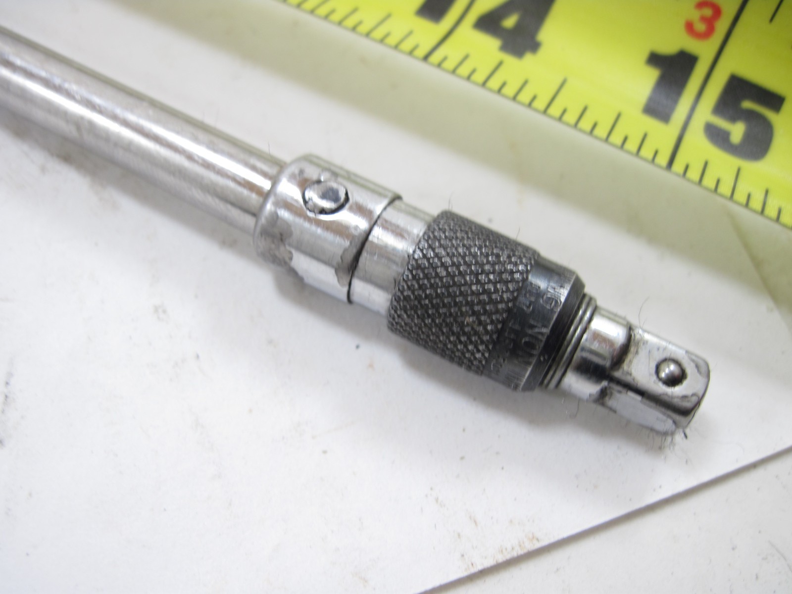 Matco 1/4″ Drive 15″ Locking Extention Socket Adapter AX15KL NICE