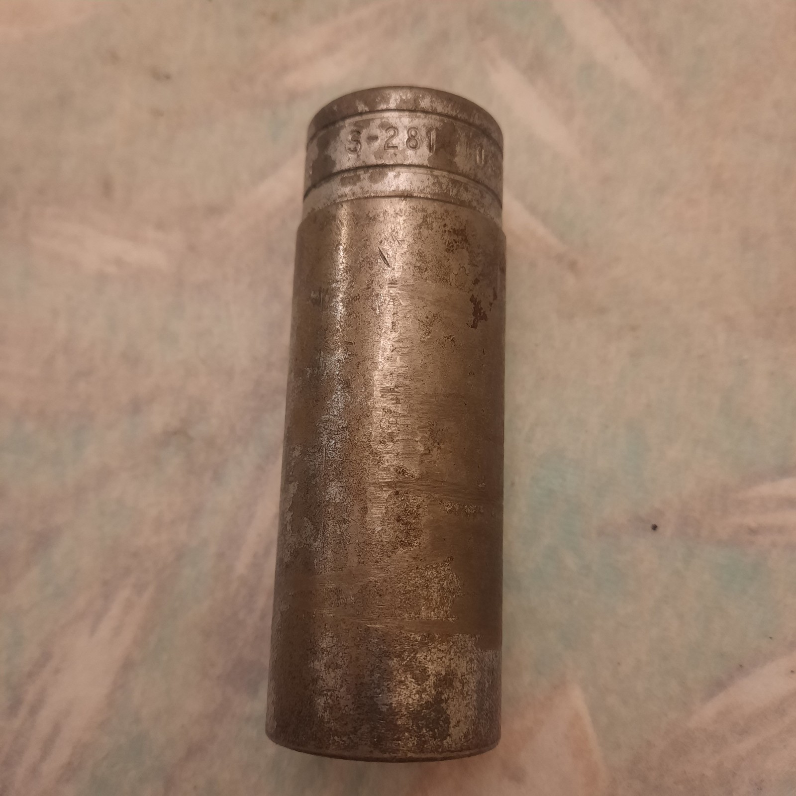 Snap-On 1/2 Dr 7/8 Deep 12 Point Socket. See Photos For Condition. USA.