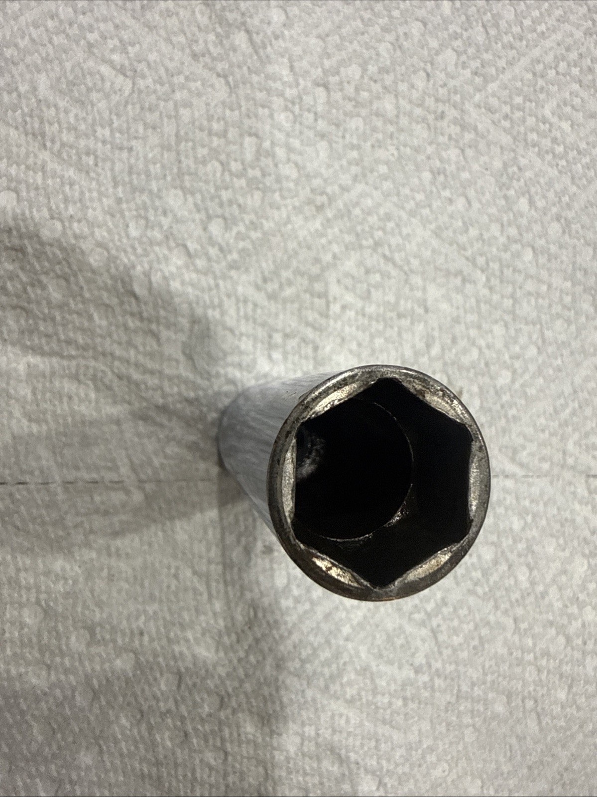 SFSM17 17mm Snap-On Socket 3/8 Drive 6-Point Deep Chrome Vintage Tool