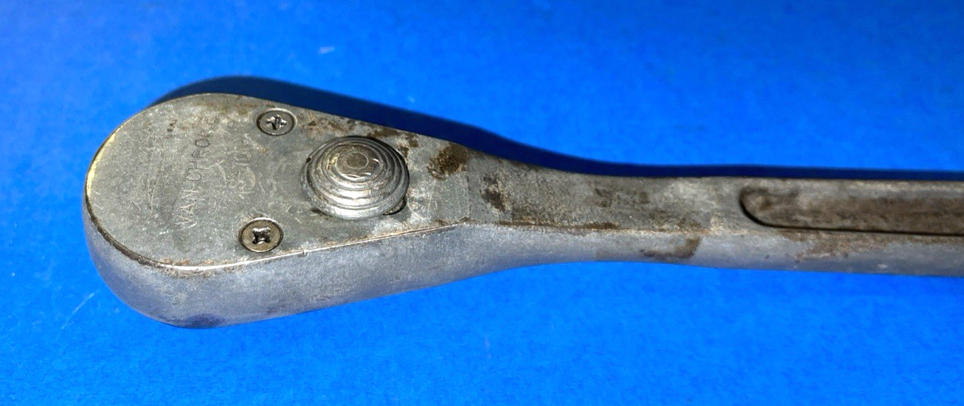 HERBRAND TOOLS VINTAGE 1/2 DRIVE RATCHET S-10 SLIDE SHIFT REVERSIBLE