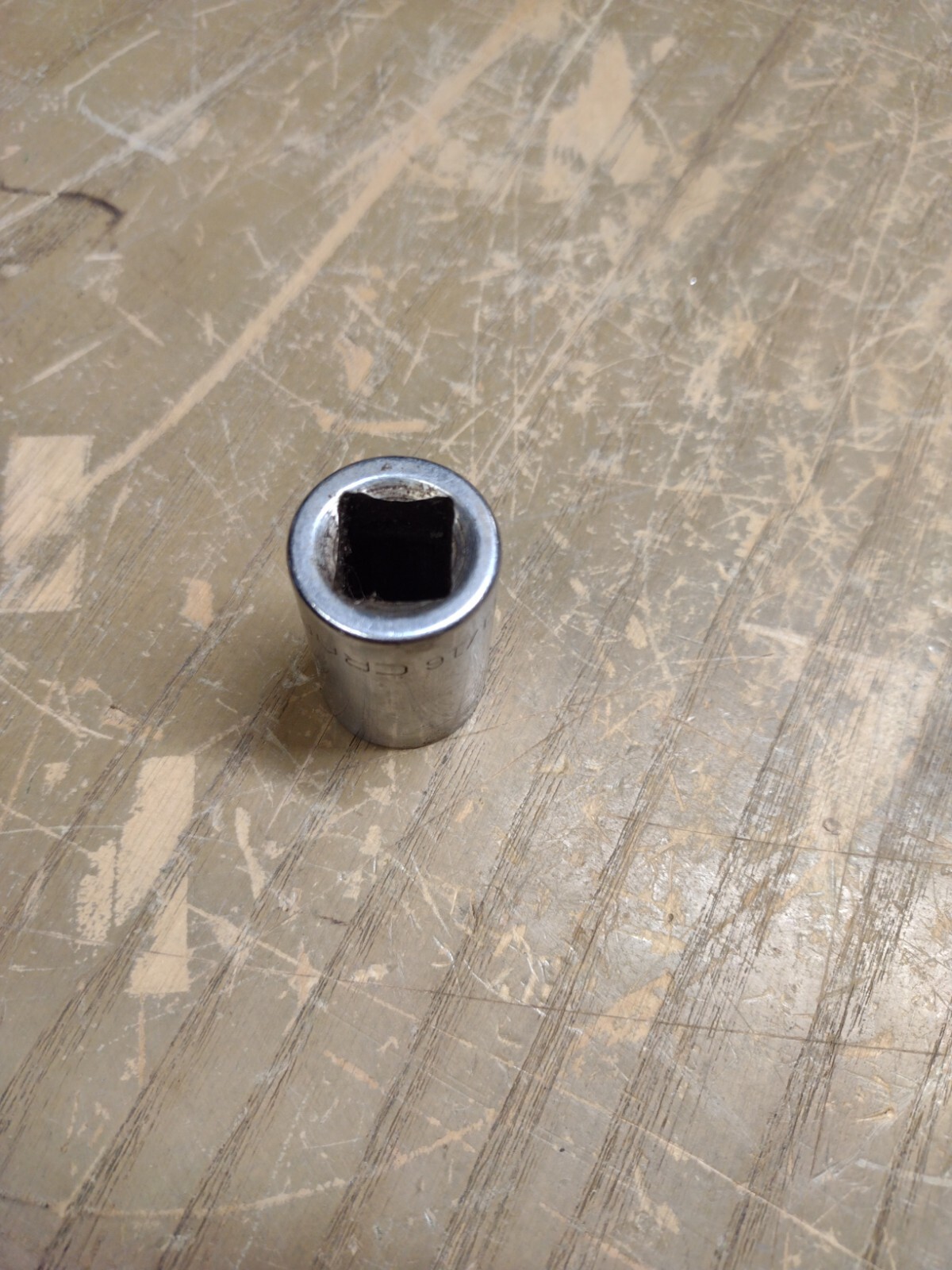 Craftsman USA Vintage (V) 1/2″ Drive 12 point 11/16″ Standard Socket 22JS-1727D2
