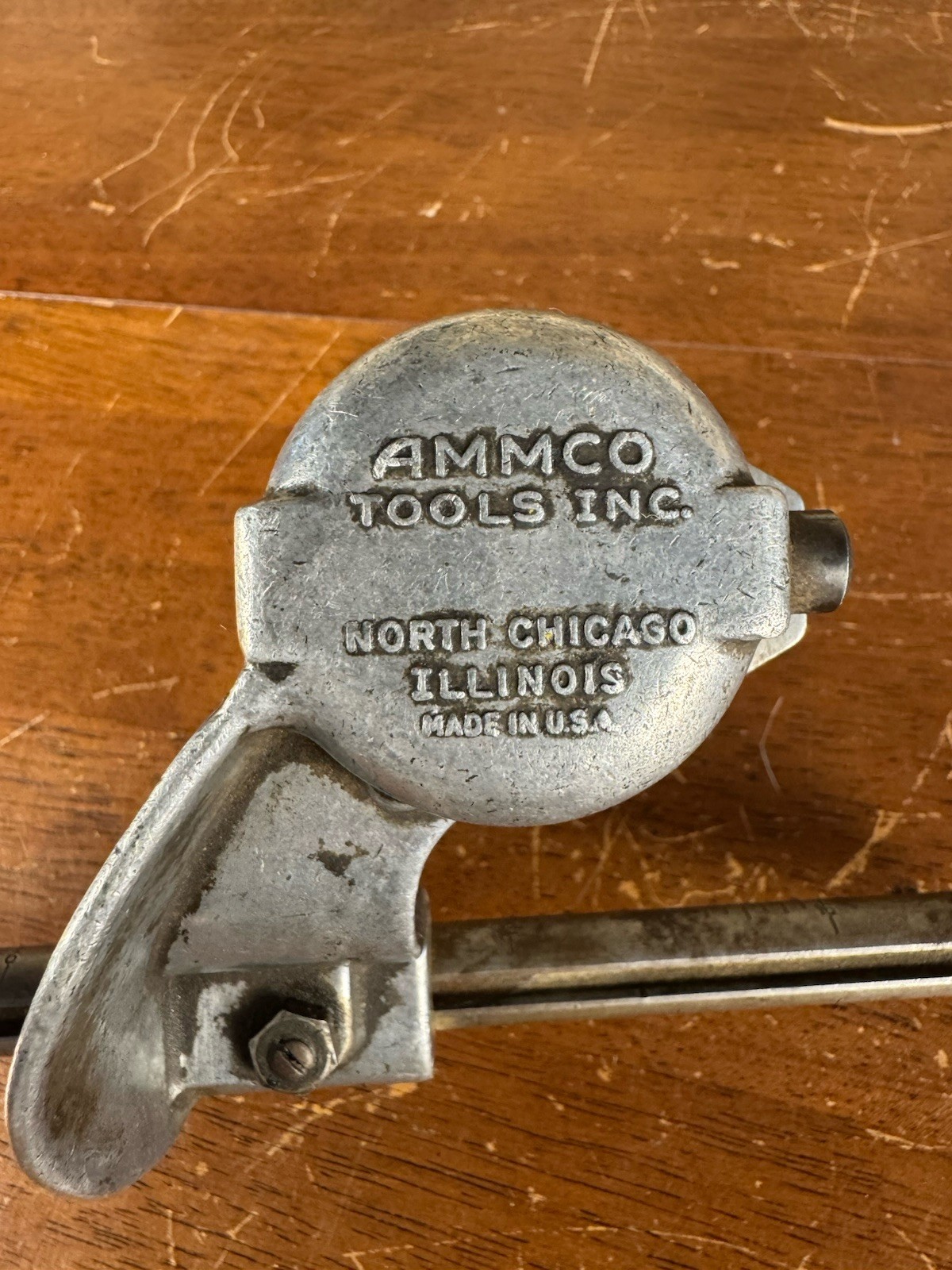 AMMCO 8500 Safe-Mike Brake Drum Micrometer Gauge USA Vintage Tool