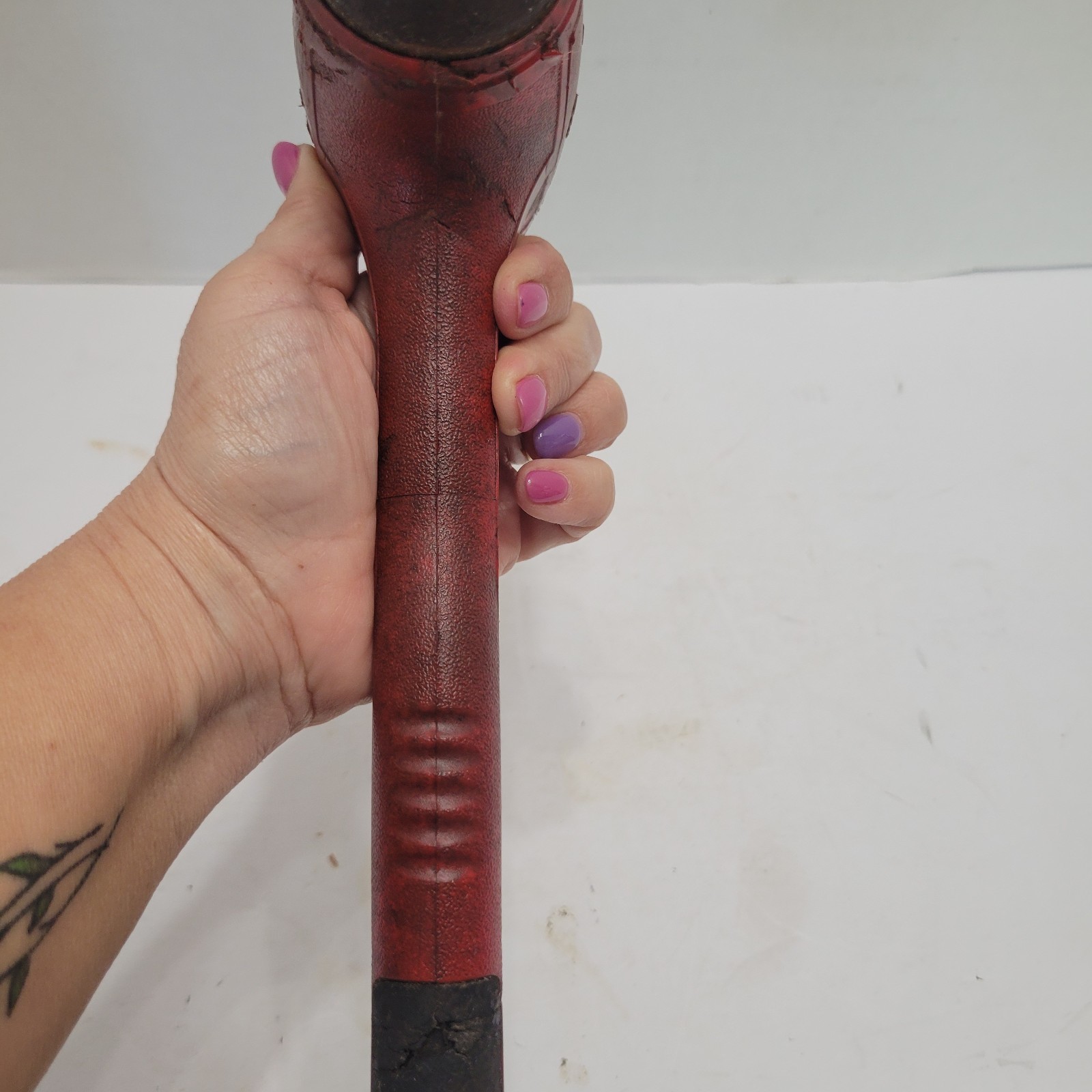 Snap-On Tools HBBD32 Red Ball Peen Dead Blow Hammer 32 Ounce. USA