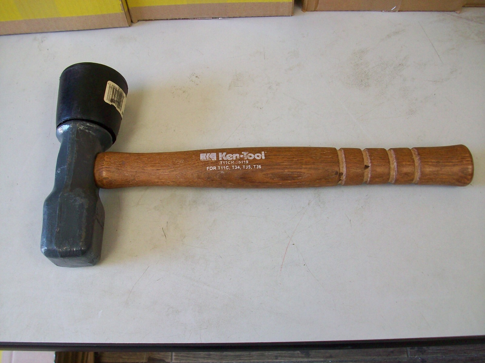 Ken-Tool Tire Hammer T35 35323 16-1/2 Overall 6.5 LBS Wood Military Tires USA