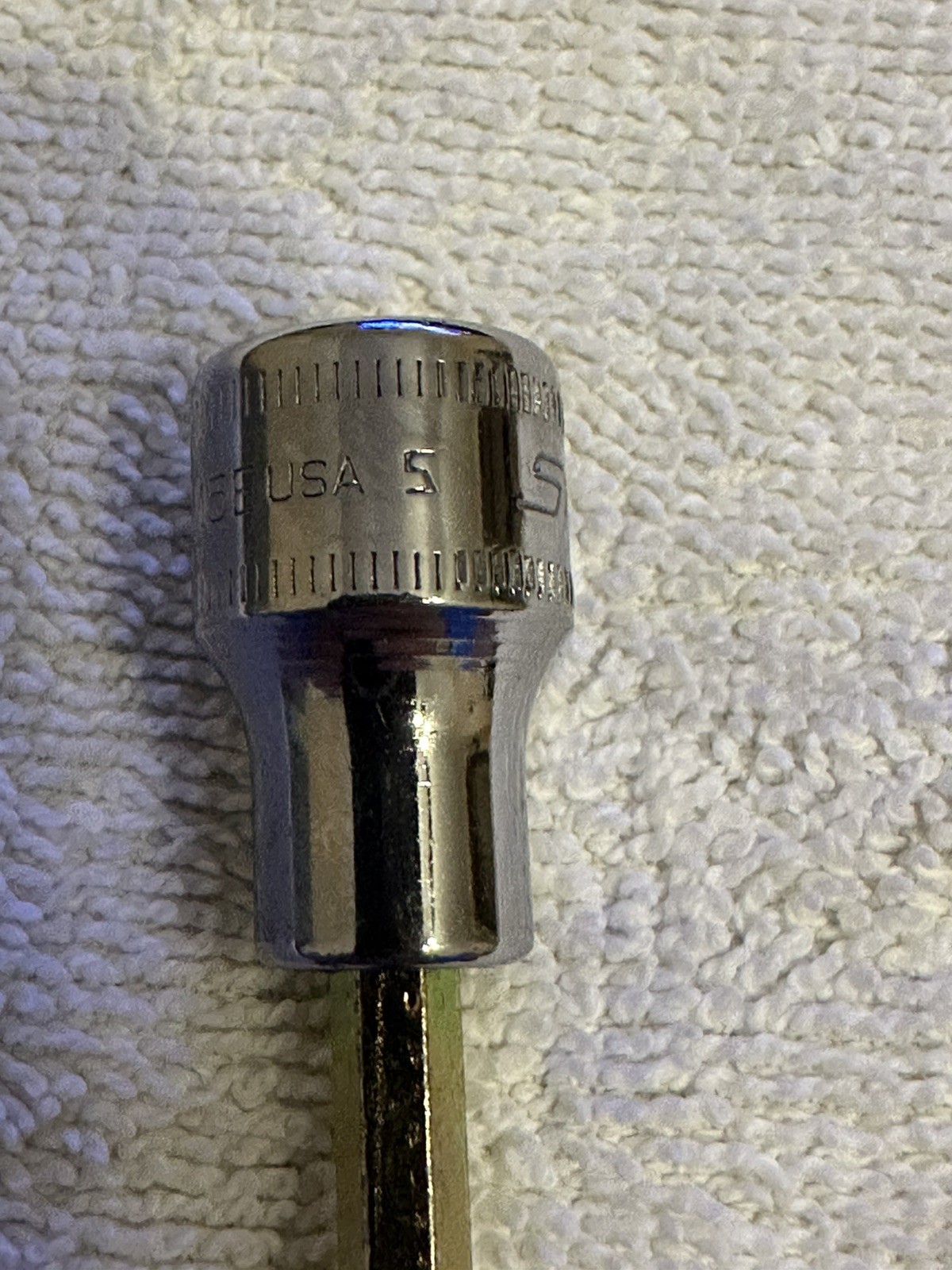 Snap-on Tools USA NEW 3/8″ Drive 5mm Metric Long Length Ball Hex Socket FABLM5E