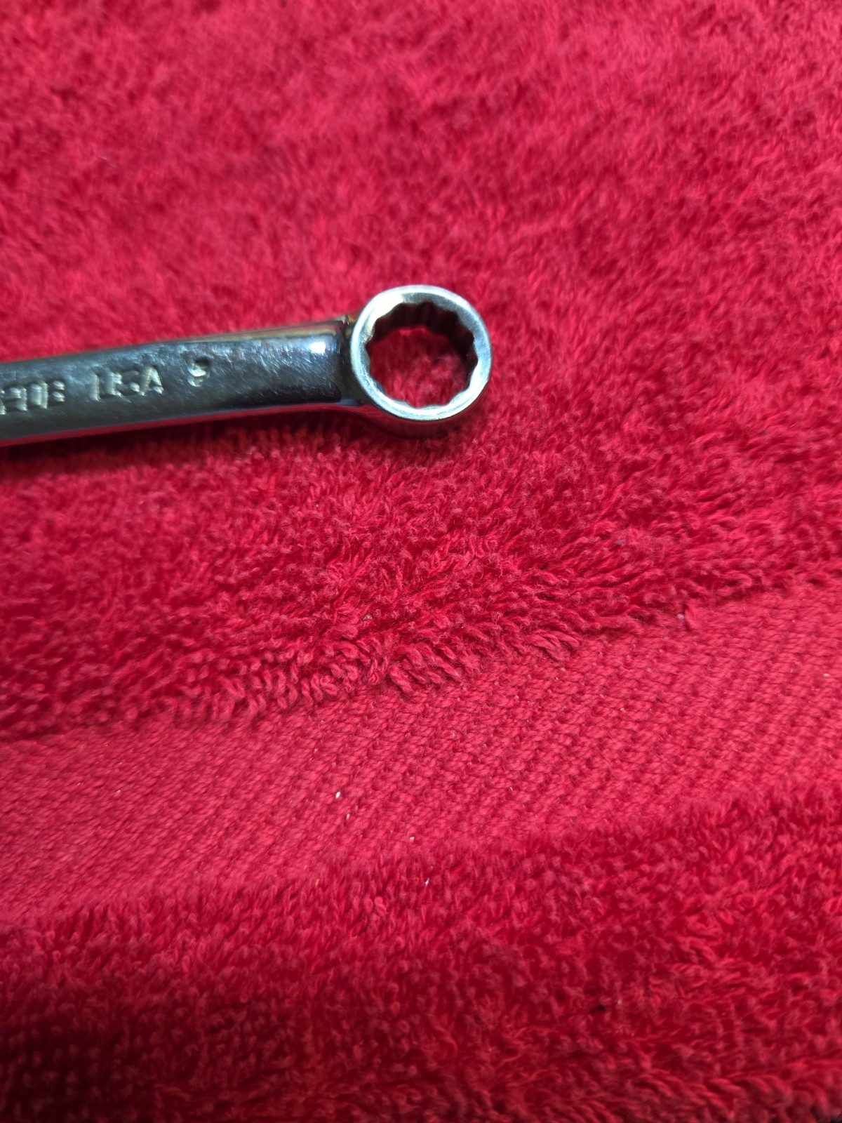 Snap On 3/8″ 12PT Short Chrome Combination Wrench OEX120B