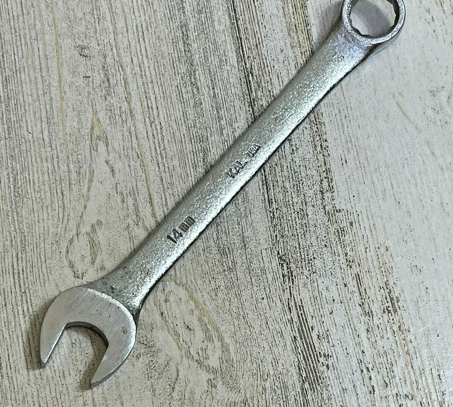 KAL 14mm Combination Wrench 14 mm 12 Point Made In USA Vintage Tool