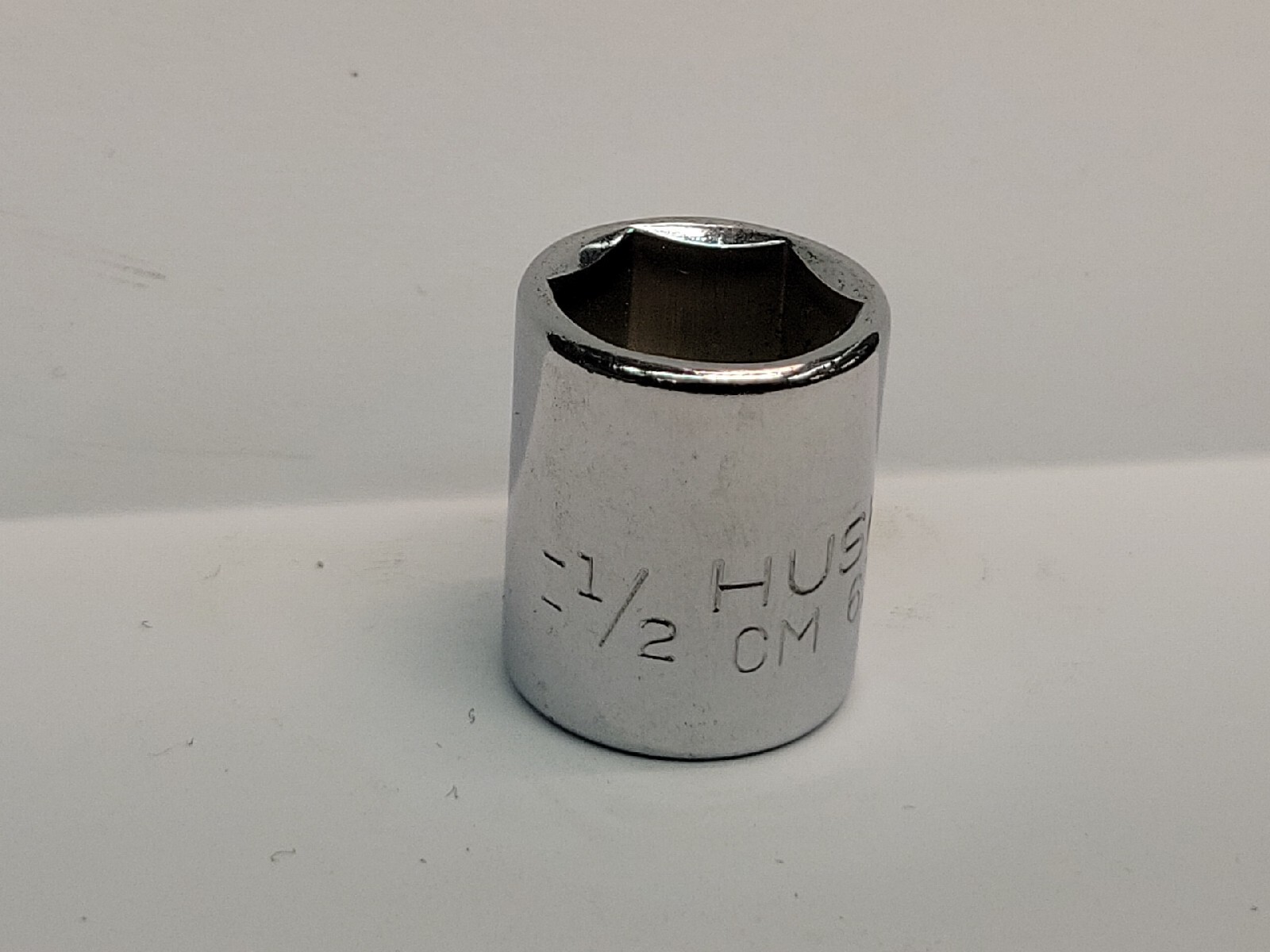 Husky 1/2″ Socket 1/4″ Dr. SAE STD USA CM-616 New Old Stock