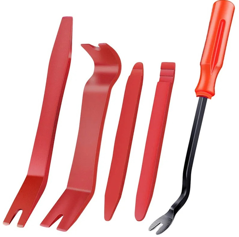 5pcs Car Trim Removal Tool Kit Door Clip Panel Pry Tools Set – Conversion Repair