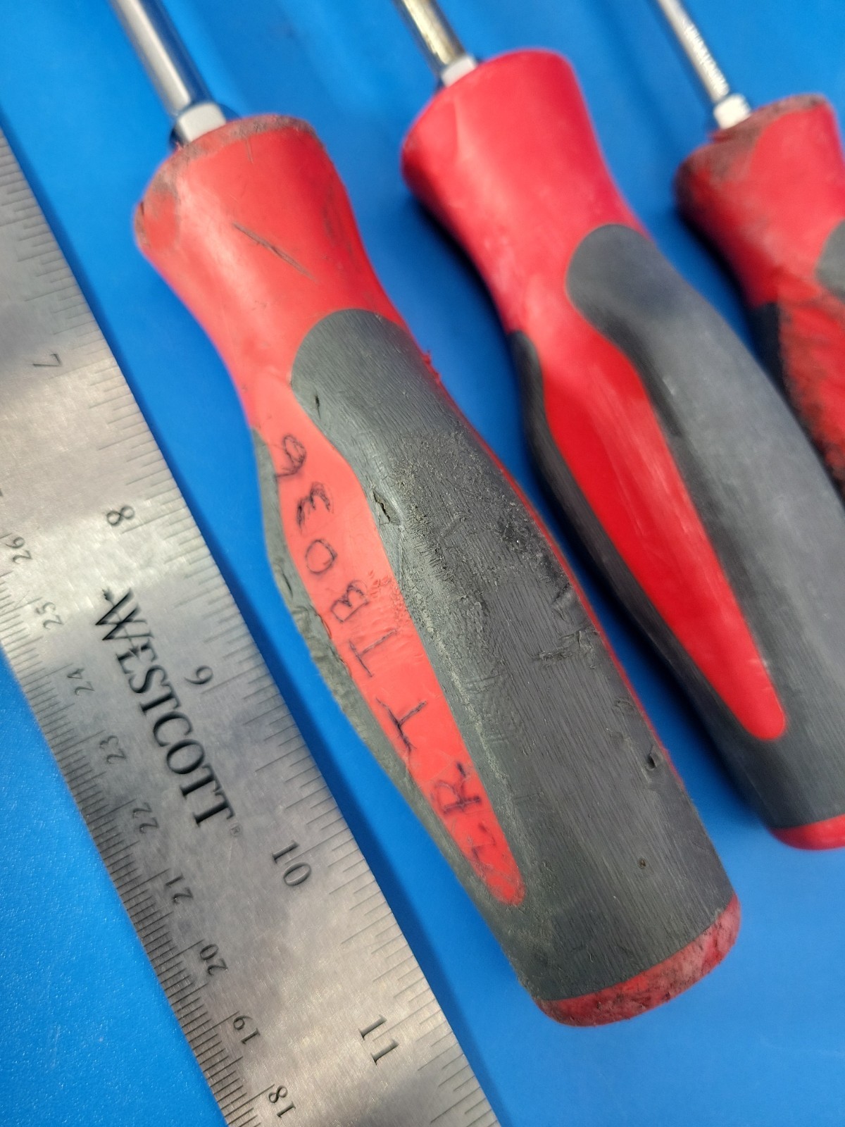 Snap-on Tools Screwdriver Set Phillips & Flat Head SHD Series 3 Pieces USA S-9-8