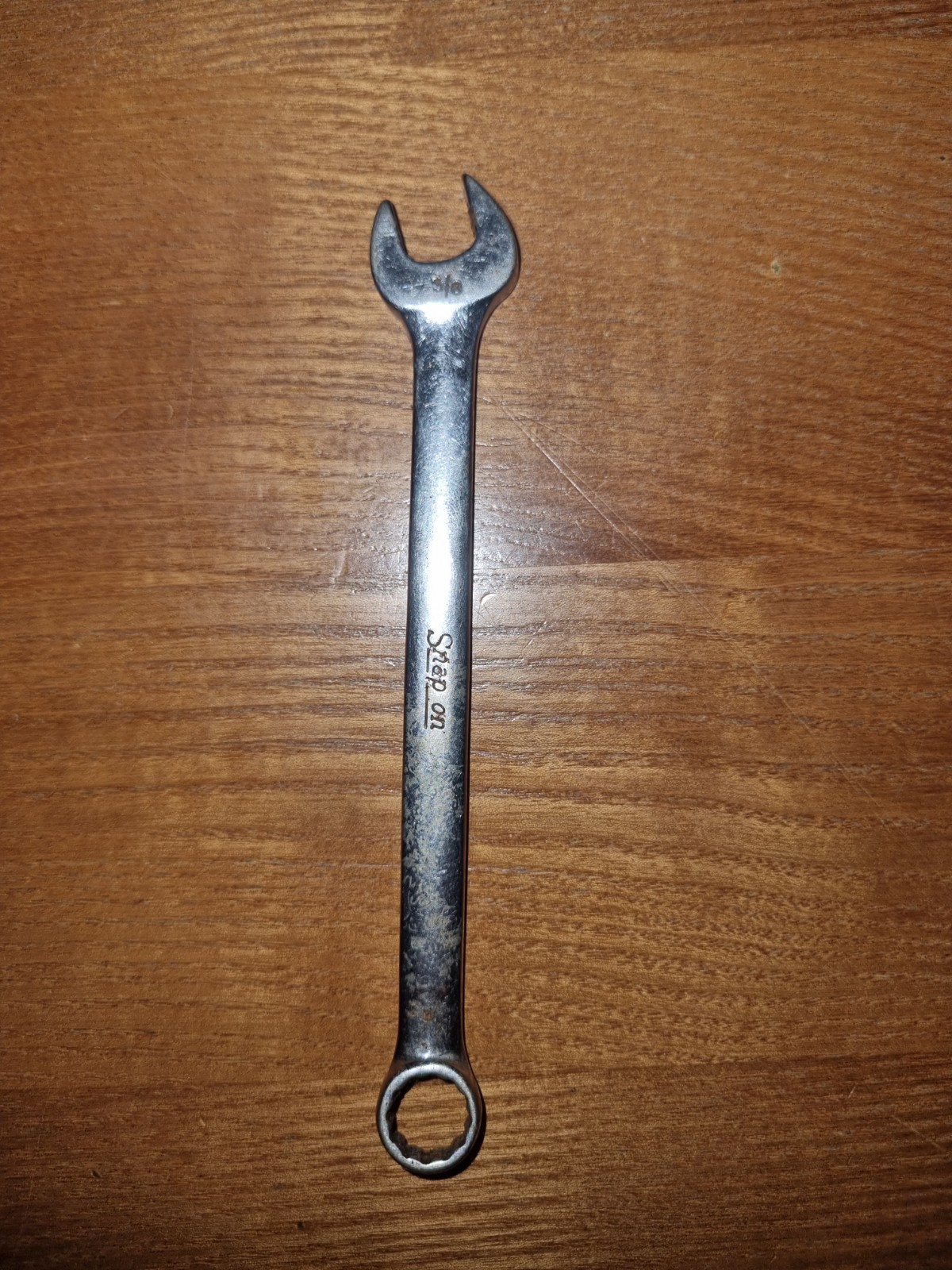 Snap-on 3/8″ 12-Point SAE Short Combination Spanner Wrench OEX120 Tool