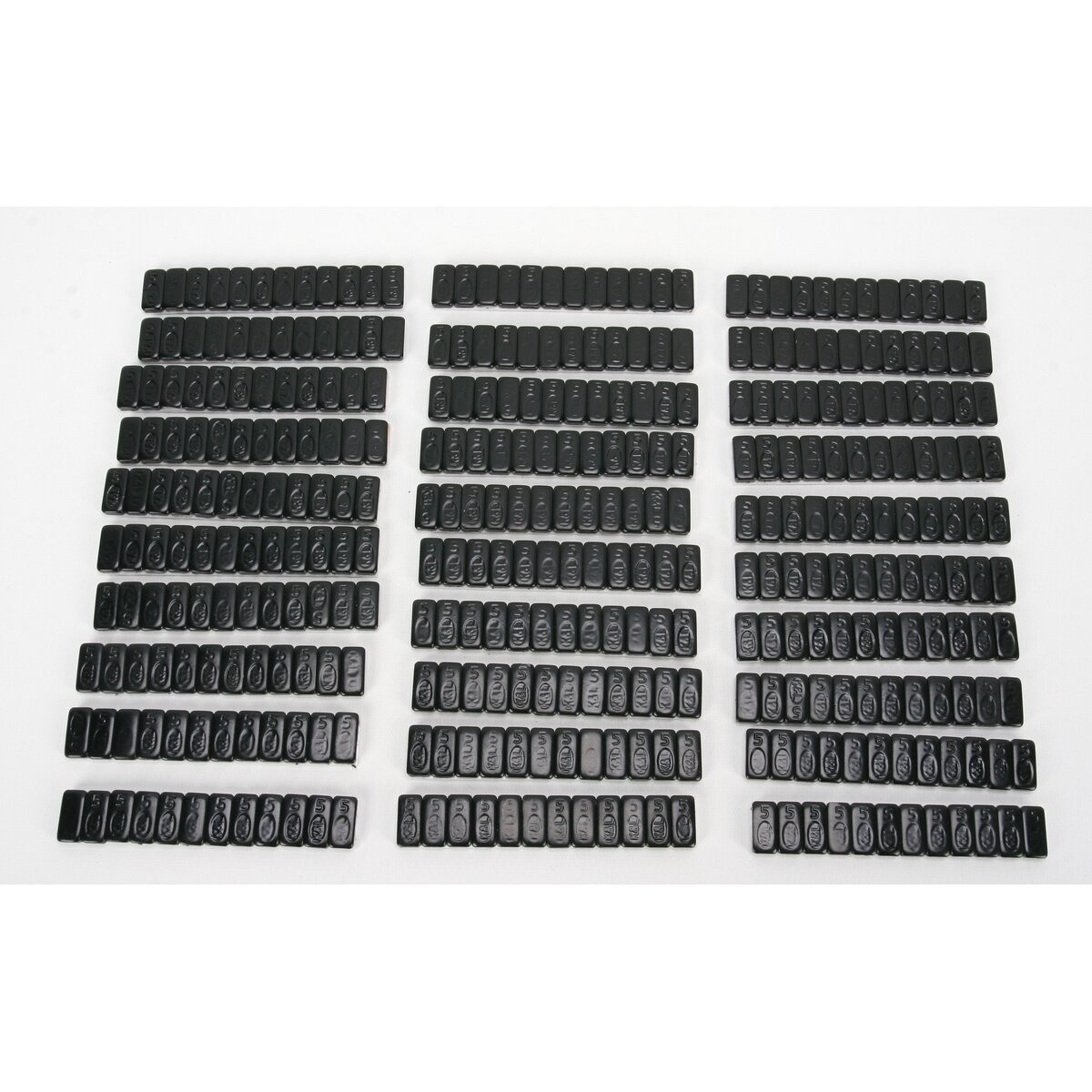 K & L Black 5 Gram Quickstick Wheel Weights – 32-8090