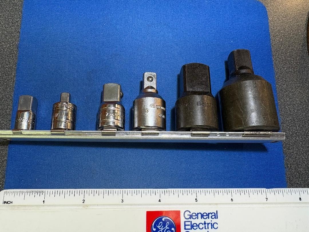 Snap – On Tools No. 1206GS, 6Pc SAE Combination Adaptor Set, Made in USA 2002