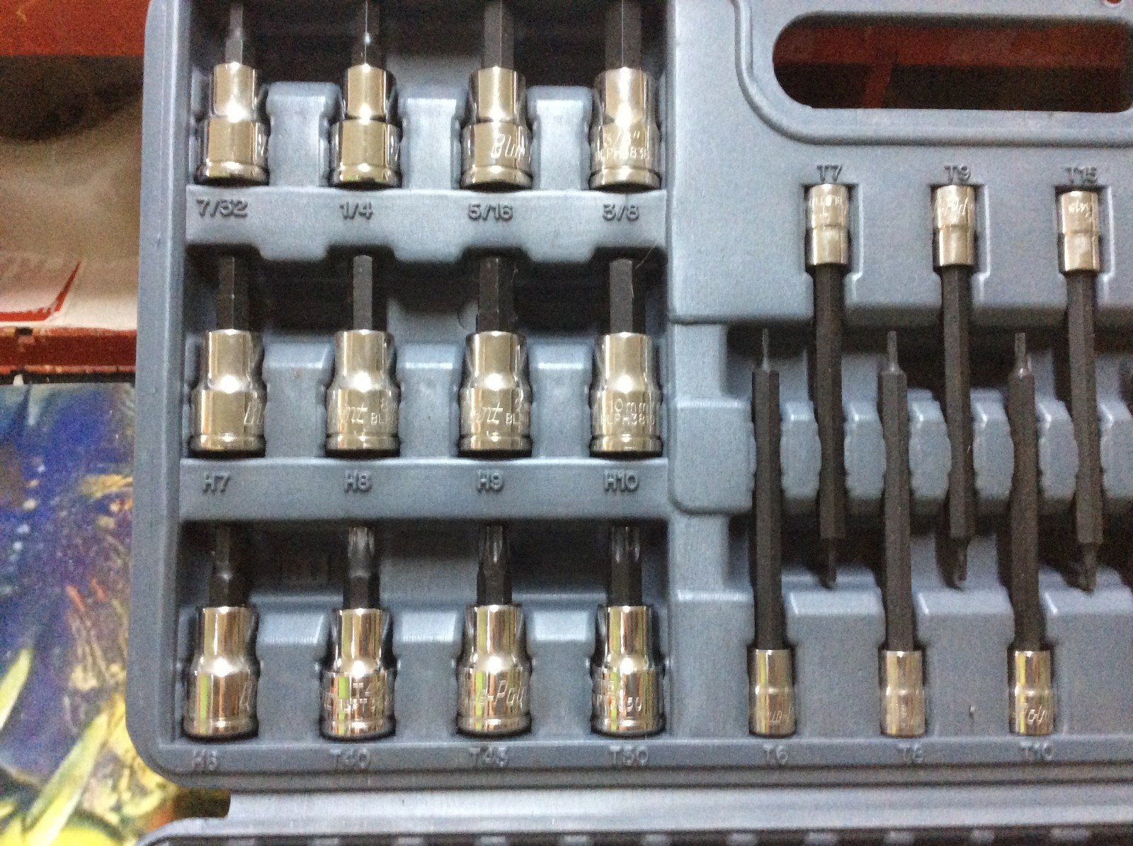 Blue-Point BLPTHC87 87pc Torx and Hex Bit Socket Driver Set.