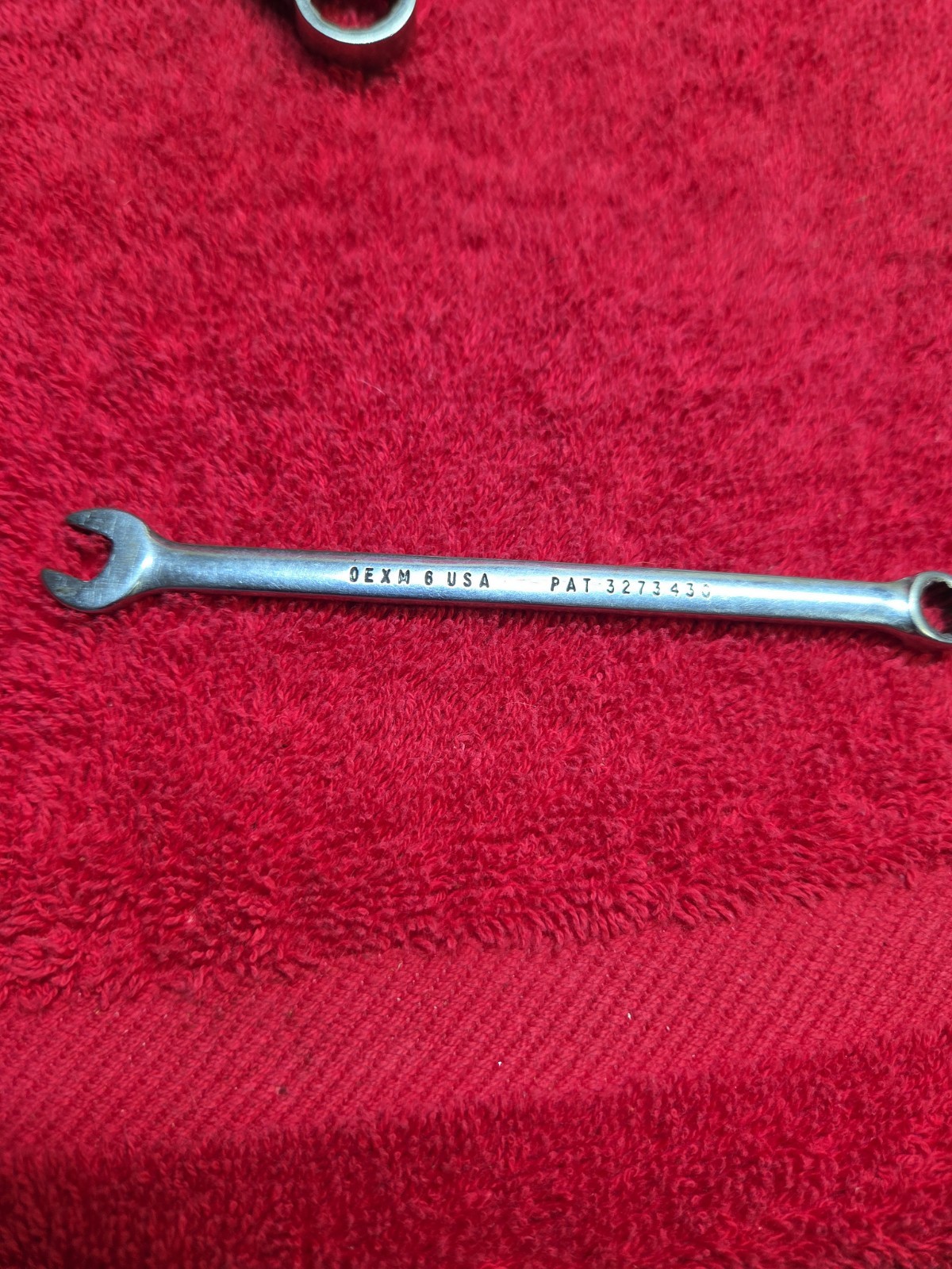 Snap On |OEXM6 | 6 mm 12-Point Short Combination Wrench