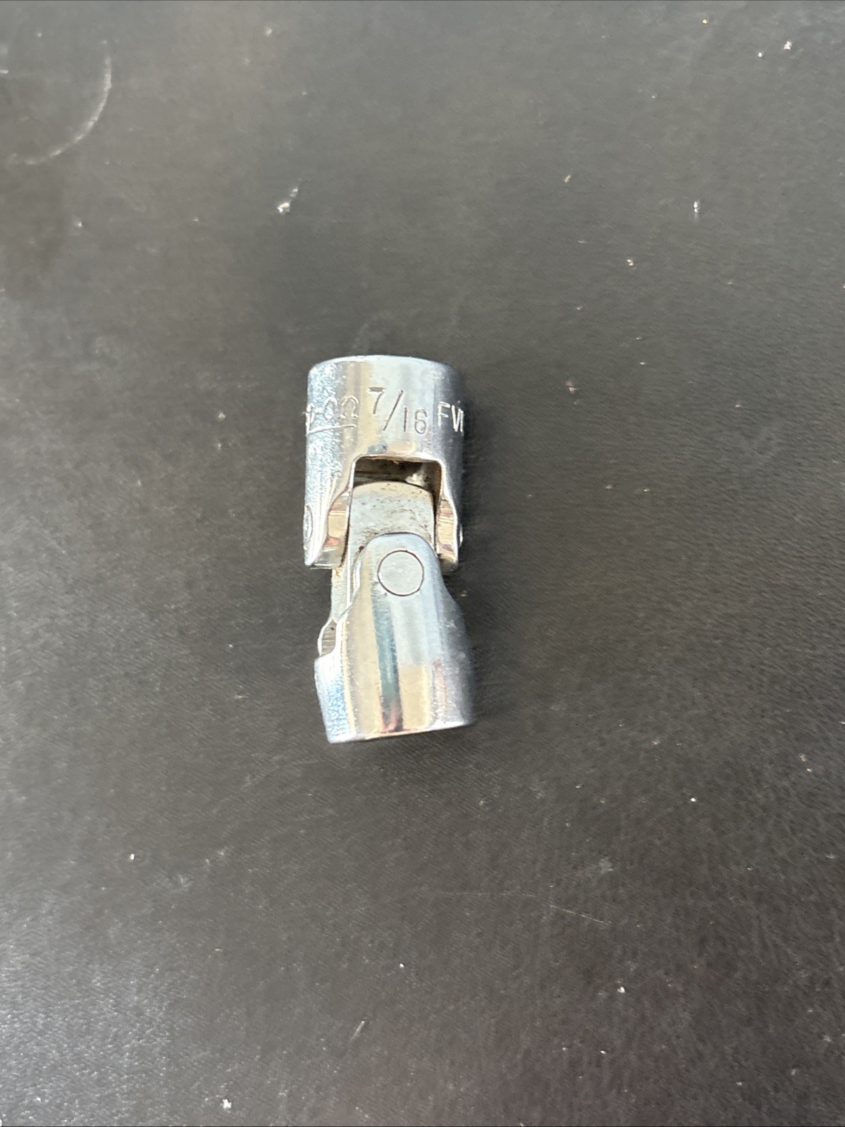 Snap On Tools FVU14 7/16″ SAE Shallow Universal Socket 3/8″ Drive 12 Point USA