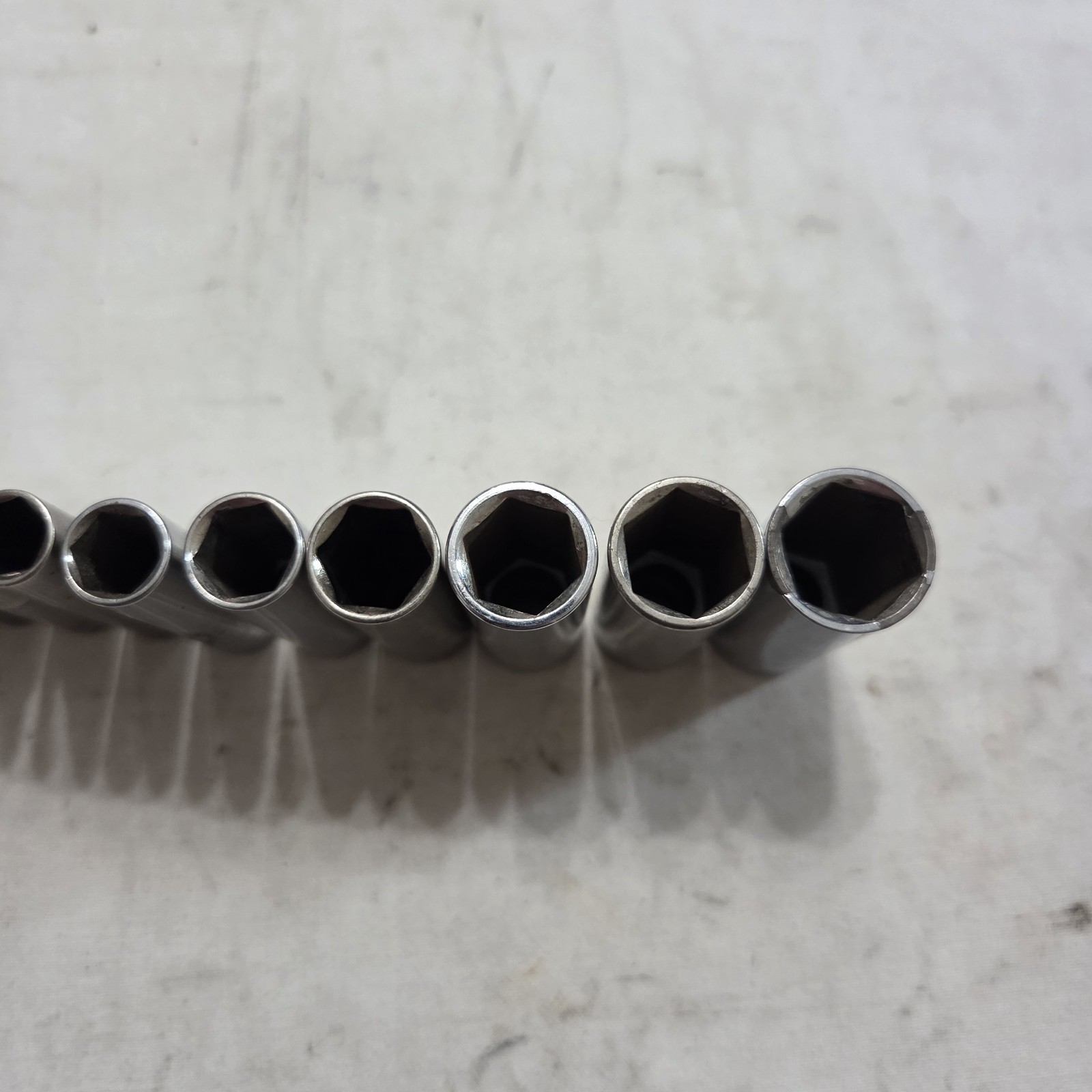 Craftsman 11pc Metric 4mm-14mm 6Pt Deep Socket Set 1/4″ Drive G Series – USA