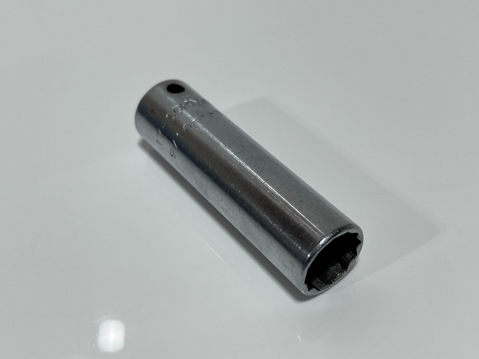 Cornwell Tools USA T-2118-L 3/8″ Drive 9/16″ SAE Deep Chrome Socket – 12 Point