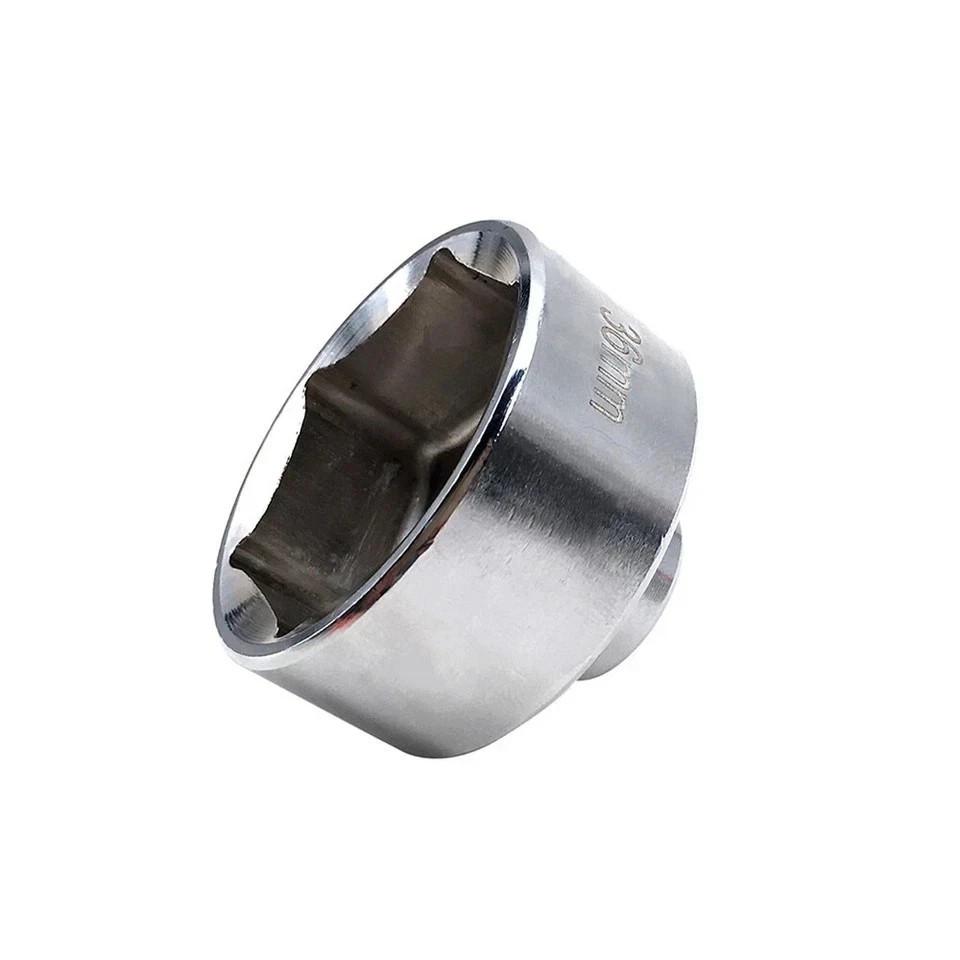 36mm Oil Filter Socket Tool 3/8″Drive Cap Remover Low Profile Socket Wrench C2C6