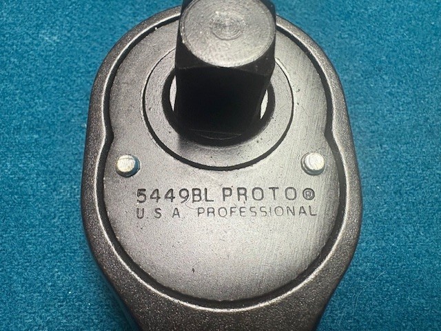 PROTO 5449BL 1/2″ Dr PROFESSIONAL RATCHET, 10″ Made in USA, NEW FREE Shipping
