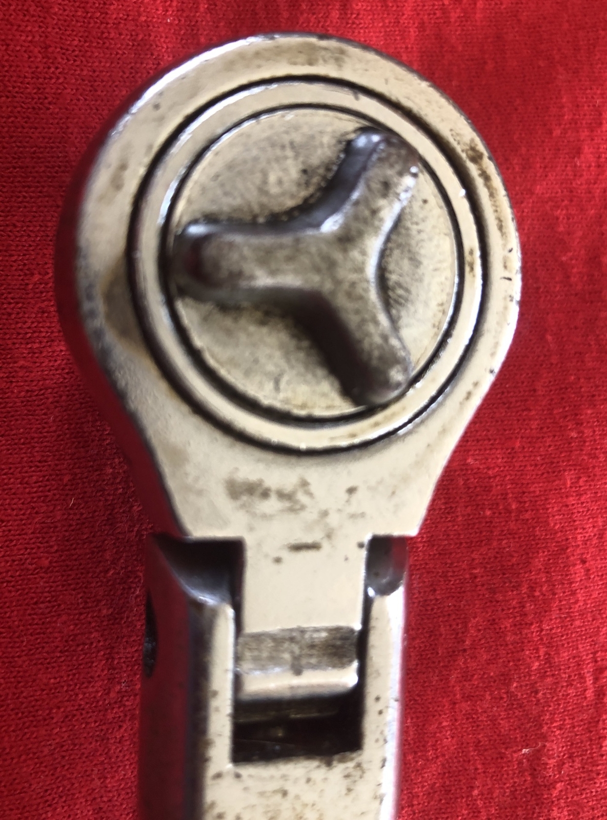 Vintage Herbrand 3/8 Inch Drive Flexhead Ratchet