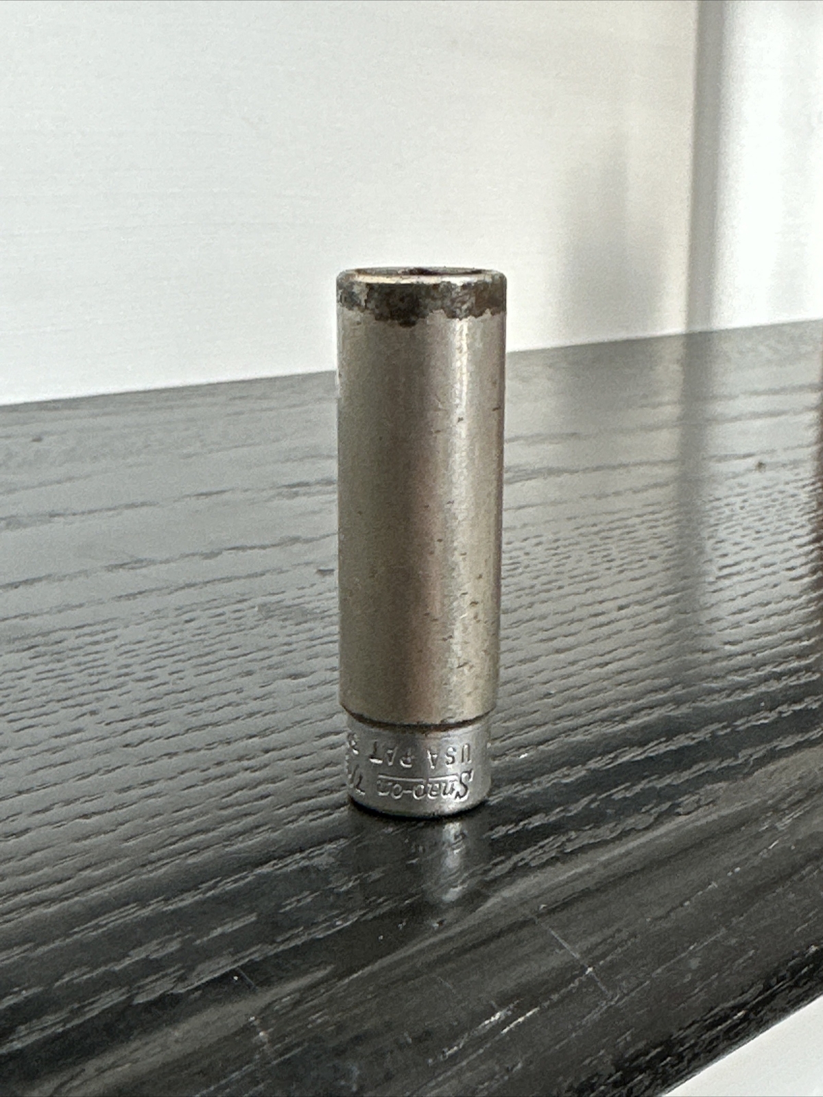 Snap-on Tools STM14 1/4″ Drive 7/16″ SAE 6 Point Deep Chrome Socket – USA