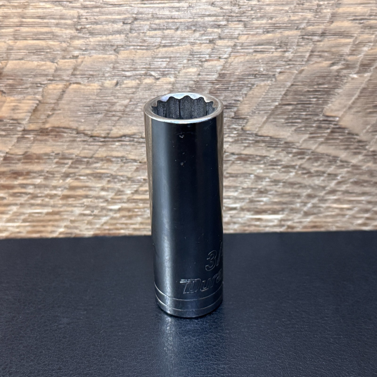 DURALAST 1/2 Drive SAE 3/4″ Deep Socket 12PT 50-284 Polished Chrome