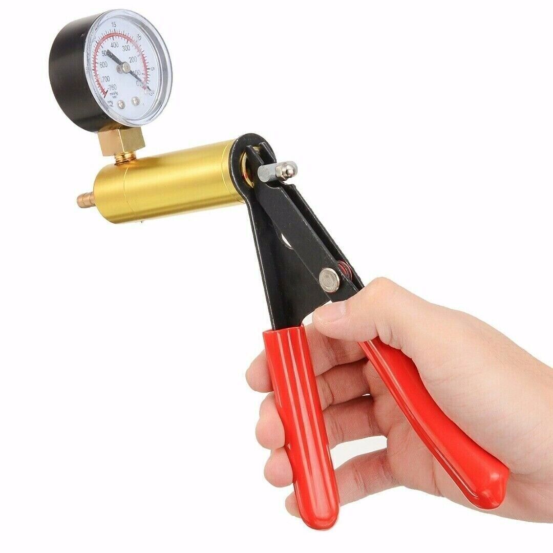 Manual Brake Bleeder Vacuum Pump Kit Automotive Fluid Test Tools For Car Truck