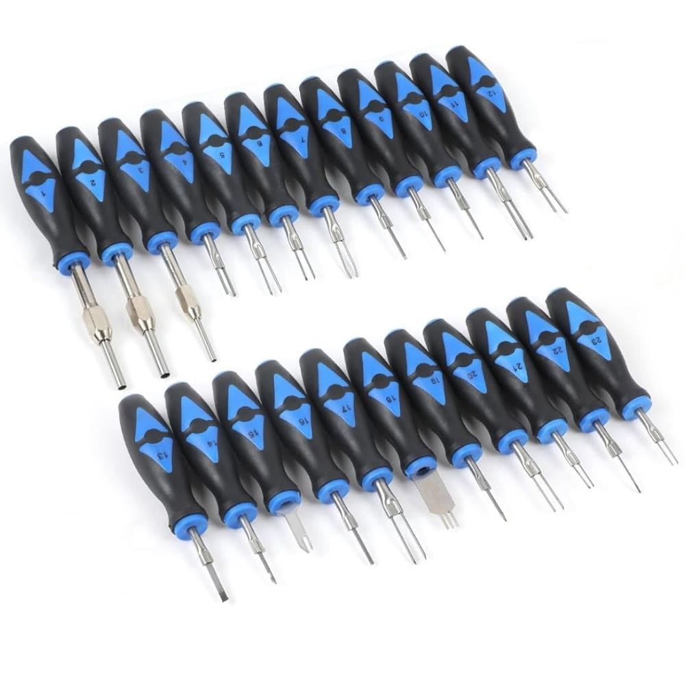 Professional 23pc Set Terminal Remover Tools Pin Release Dashboard Extractor
