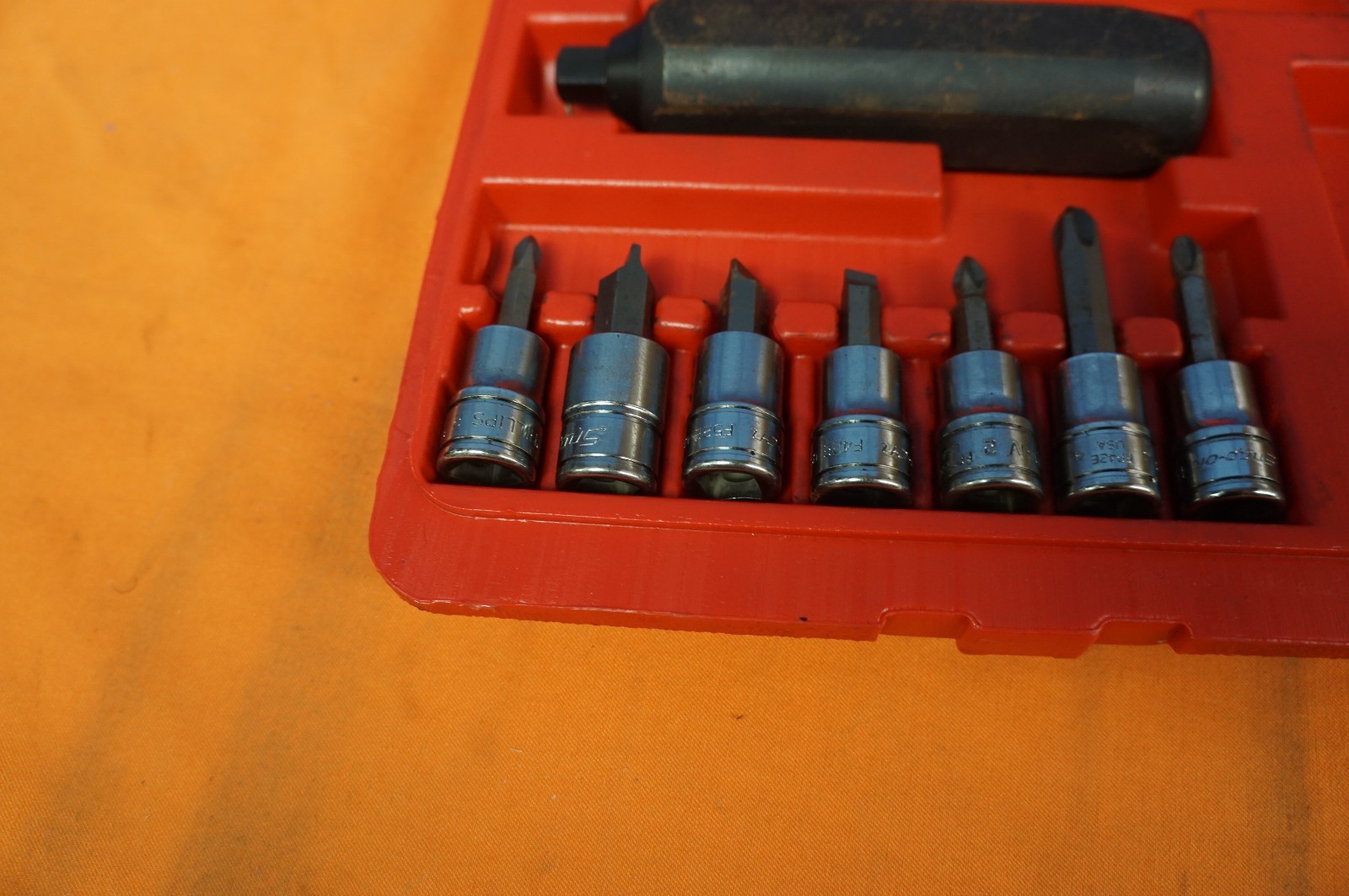 Snap On PB108A 3/8″ Drive Impact Driver Set W/Case