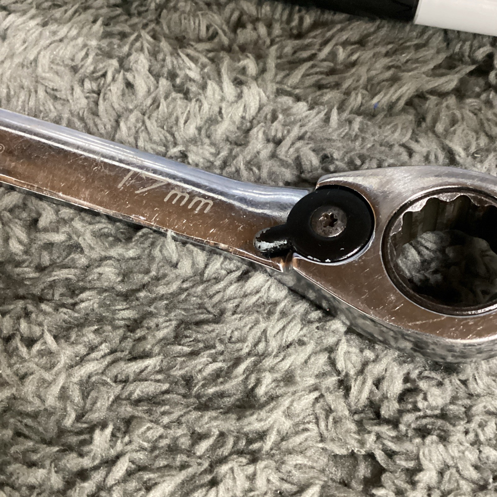 Blue Point BOERM 17 / 17mmq 12 Point Metric Offset Reversible Ratcheting Wrench