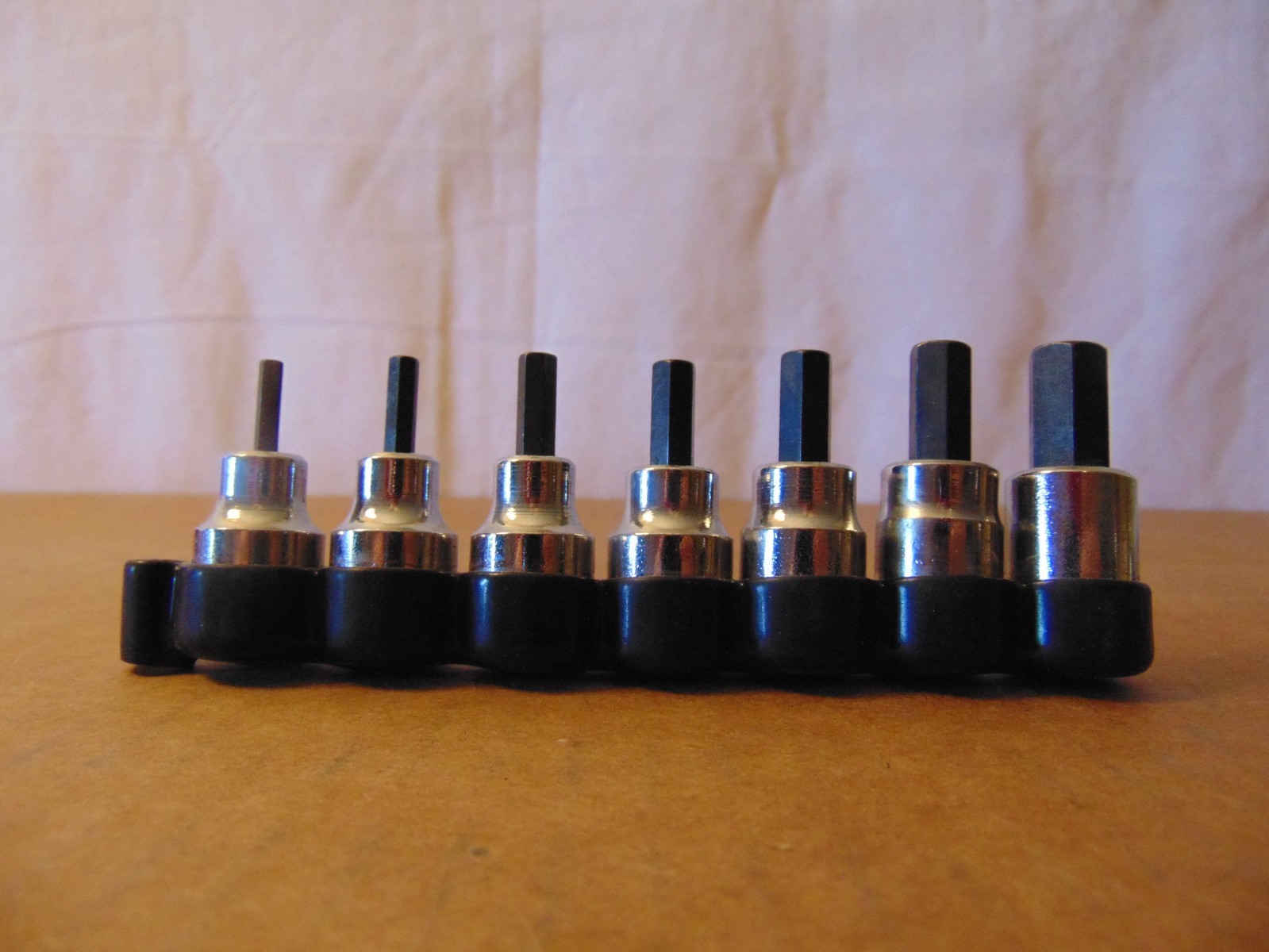 Lisle 7 Pc. Hex Metric Socket Set 3/8″ Dr.