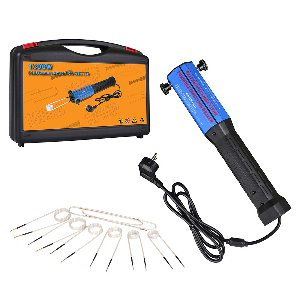 Magnetic Induction Heater Kit, 1300W 110V Heat Induction Tool, 8 Coils