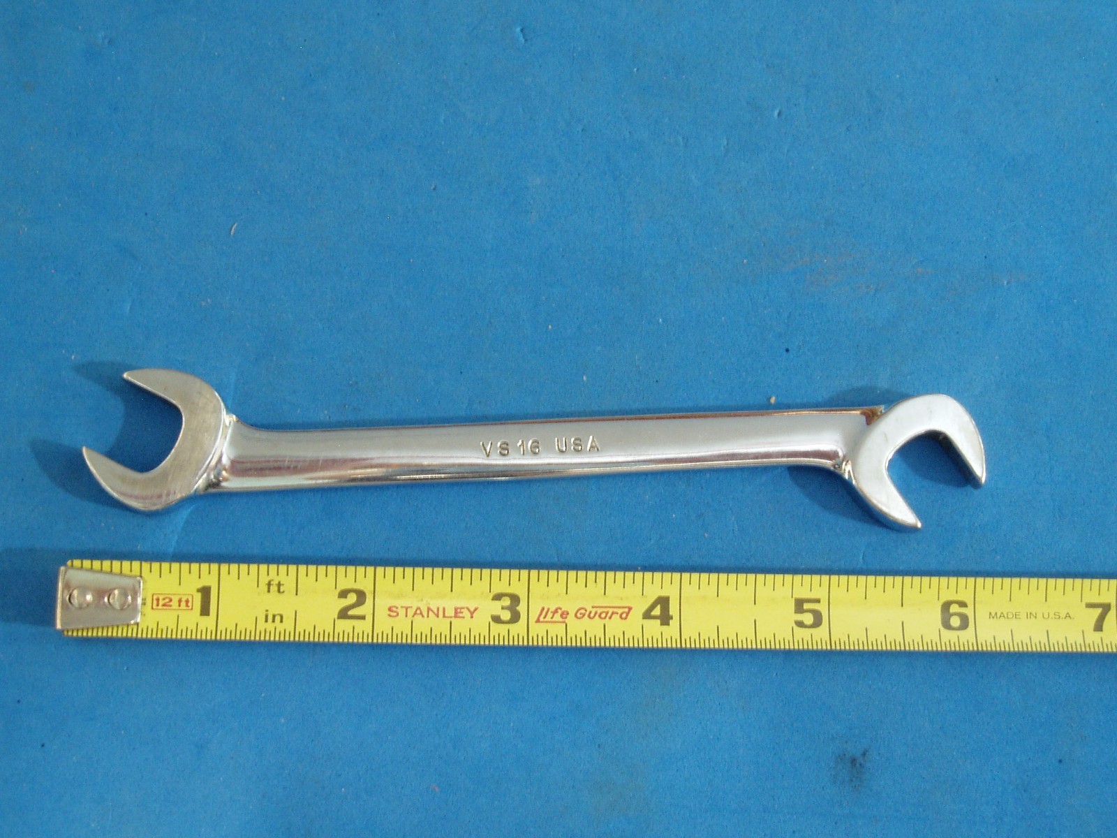 SNAP-ON VS16 1/2″ 4-WAY ANGLE HEAD OPEN END WRENCH MADE IN USA FREE SHIPPING