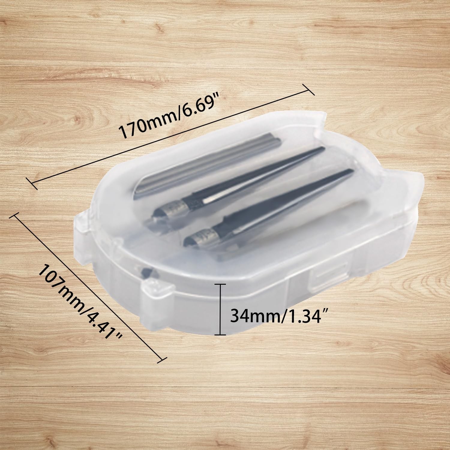 Hand Reamer Tool, Tapered Set, 3mm; 5mm; 8mm; 10mm; 12mm; 16mm