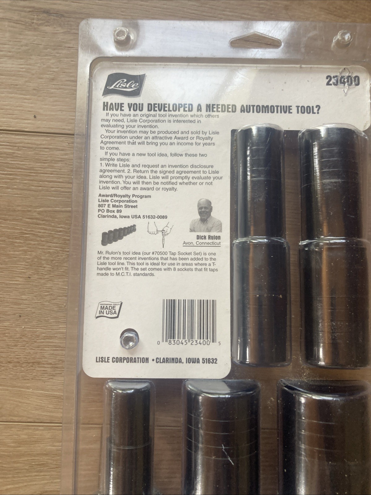 Lisle 23400 5 Piece Transmission / Transaxle Plugs G6