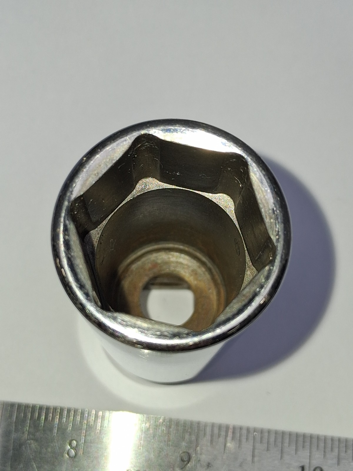 Snap-on Tools 15/16″ Deep 6pt Chrome Socket 1/2″ Drive TS301 USA