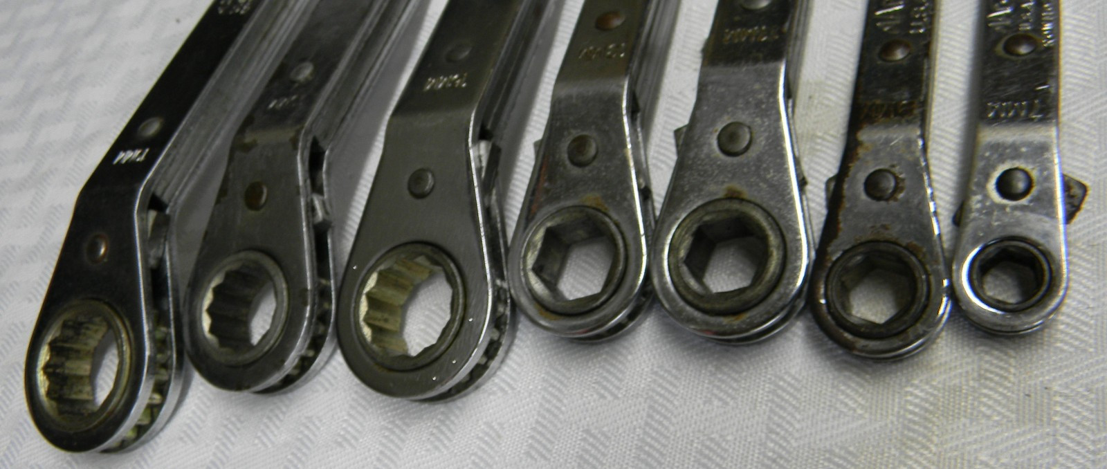 MAC TOOLS 7PC METRIC 6/12PT RATCHETING OFFSET BOX WRENCH SET 7MM-21MM #ROWM7-212