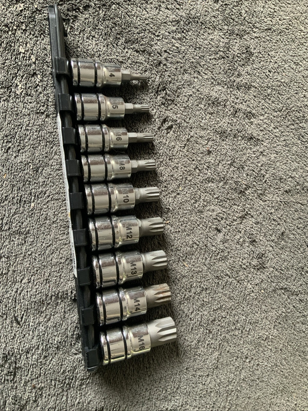 Marco Tools 9pc 3/8” Drive Triple Square Bit Socket Set, Adv….sqm92v