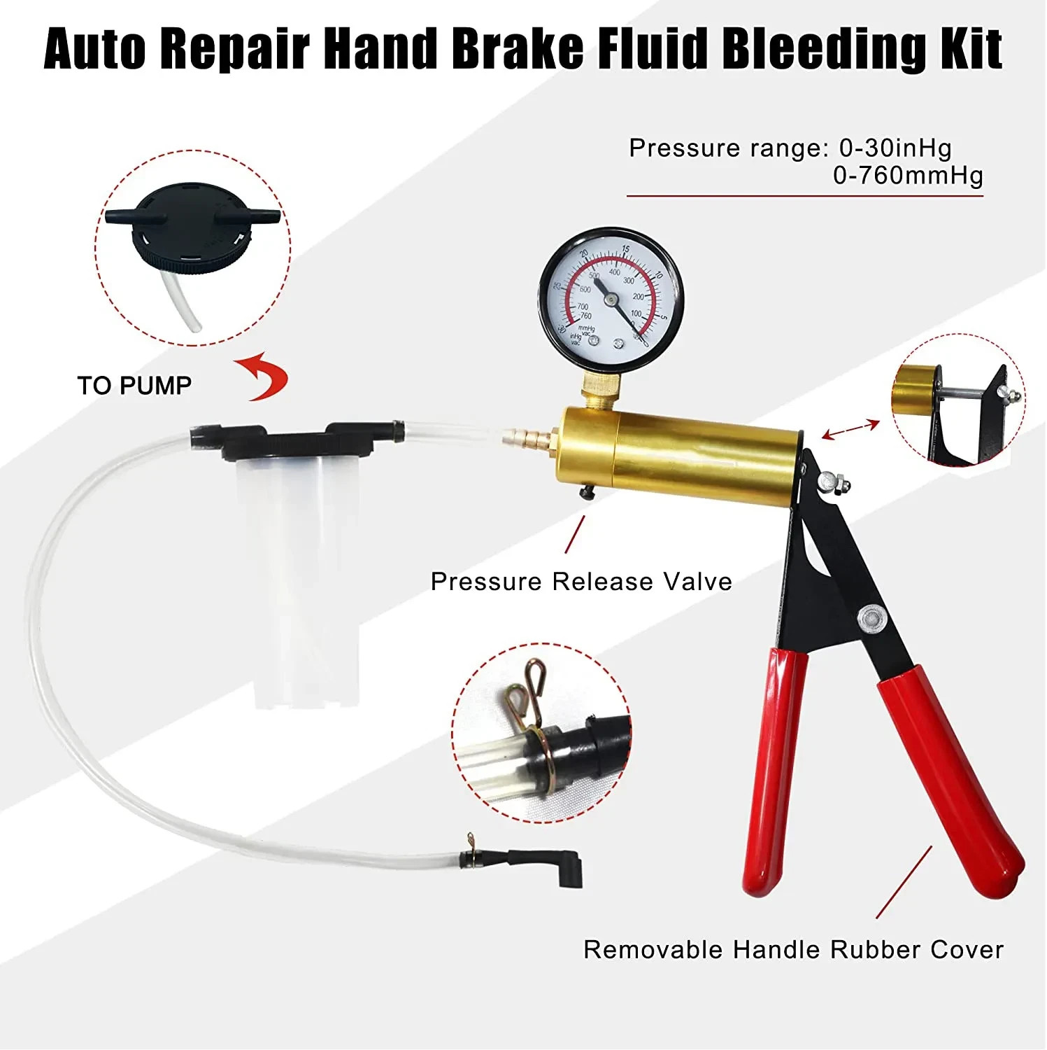 Hand Held Vacuum Pressure Pump Tester Set