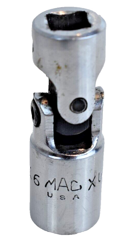 Mac Tools USA XU186D 9/16″ SAE Deep Universal Socket 3/8″ Drive 6 Point Chrome