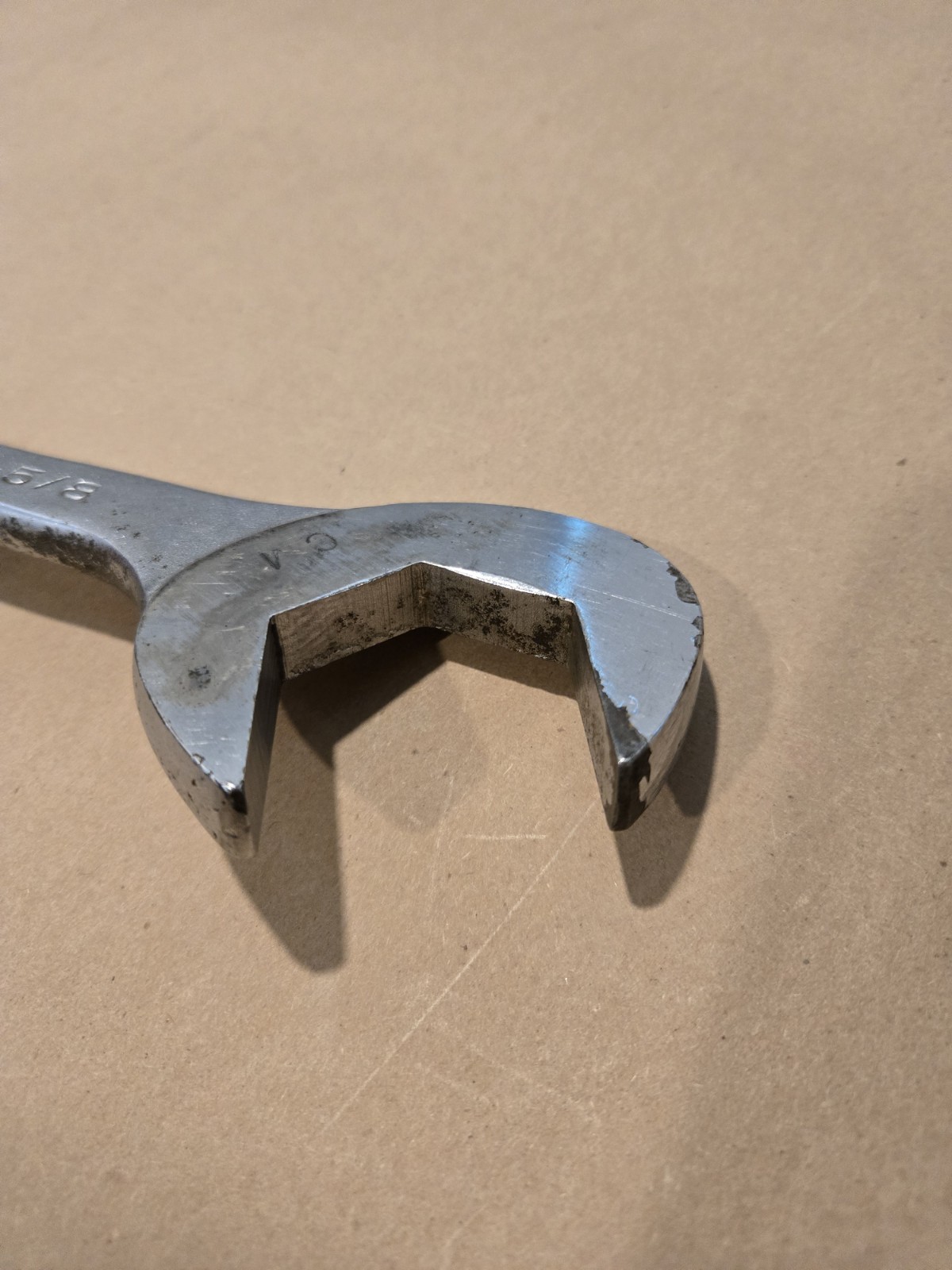 Mac Tools 1-5/8″ SAE Chrome Four Way Angle Head Open End Wrench USA DA52