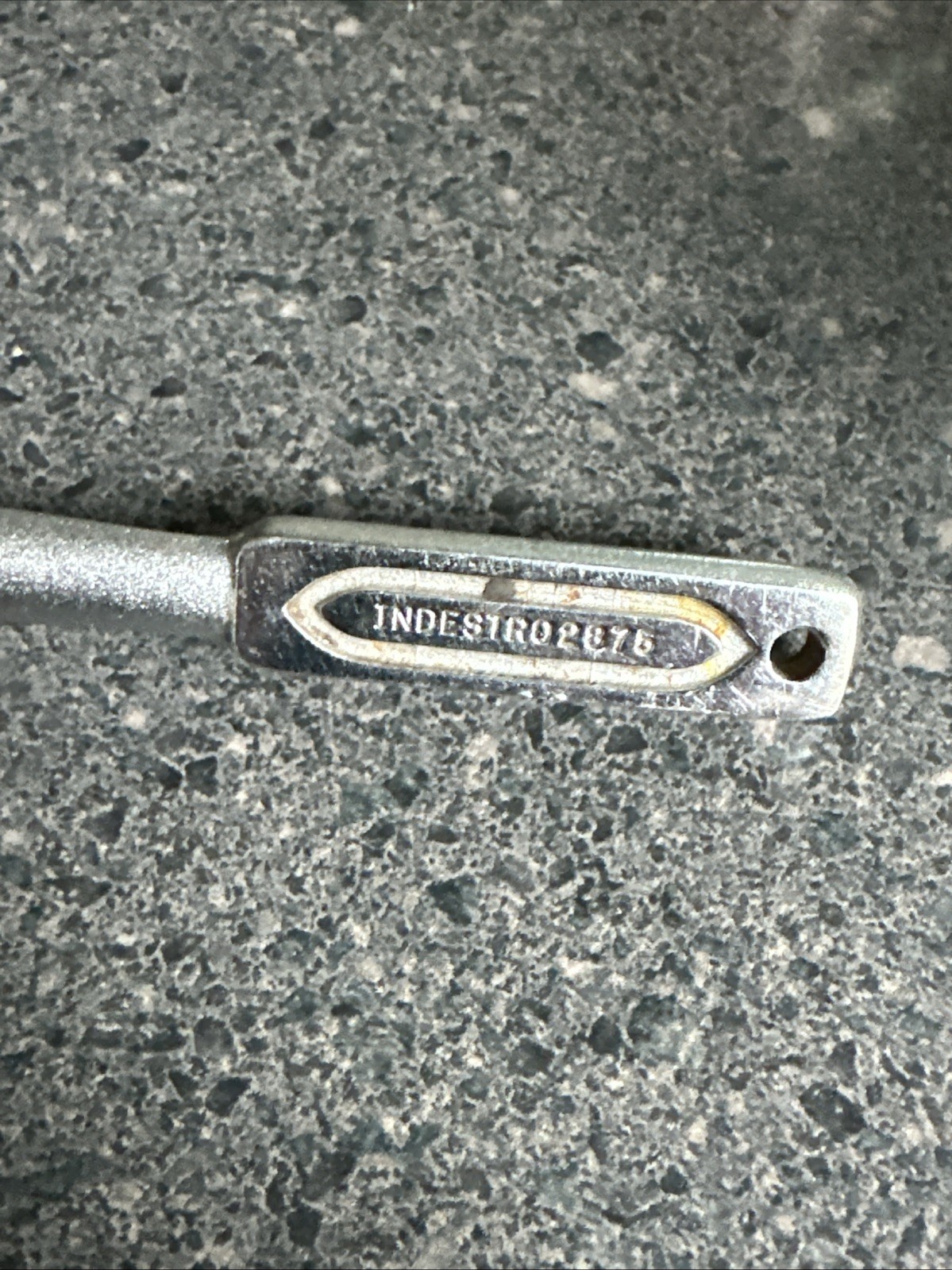 Vintage Indestro 1/4″ Drive Ratchet No. 2875 Made In USA